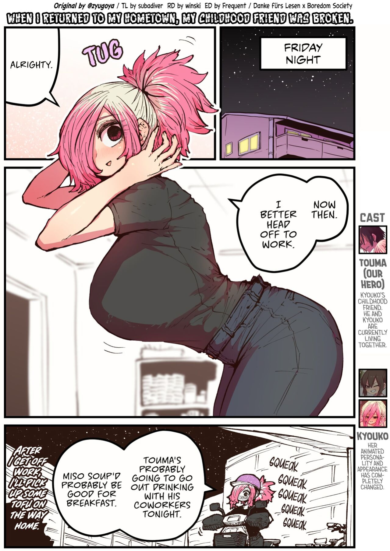 [Zyugoya] Jimoto ni Kaettekitara Osananajimi ga Kowareteta | When I Returned to My Hometown, My Childhood Friend was Broken (MainStory+FANBOX)