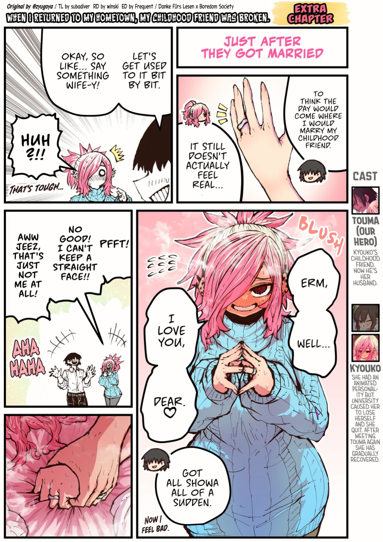 [Zyugoya] Jimoto ni Kaettekitara Osananajimi ga Kowareteta | When I Returned to My Hometown, My Childhood Friend was Broken (MainStory+FANBOX)