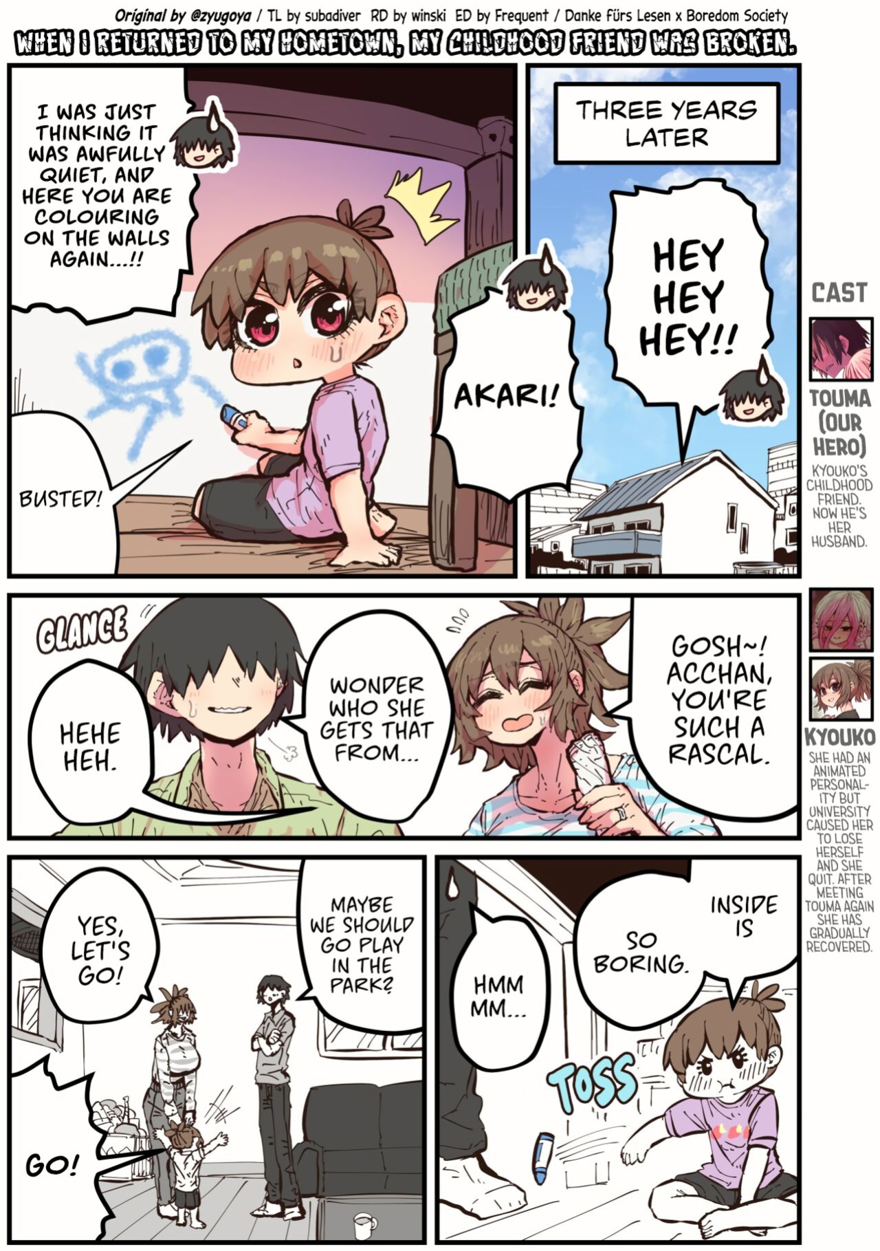 [Zyugoya] Jimoto ni Kaettekitara Osananajimi ga Kowareteta | When I Returned to My Hometown, My Childhood Friend was Broken (MainStory+FANBOX)