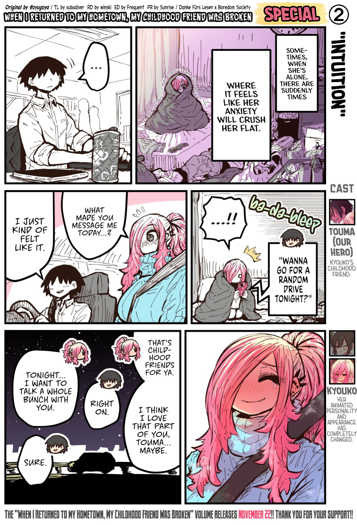 [Zyugoya] Jimoto ni Kaettekitara Osananajimi ga Kowareteta | When I Returned to My Hometown, My Childhood Friend was Broken (MainStory+FANBOX)