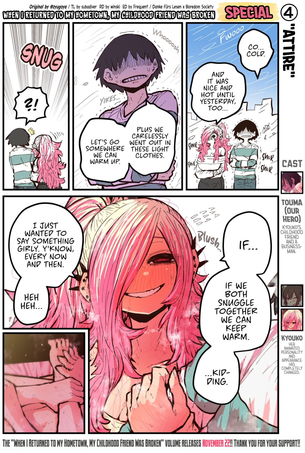 [Zyugoya] Jimoto ni Kaettekitara Osananajimi ga Kowareteta | When I Returned to My Hometown, My Childhood Friend was Broken (MainStory+FANBOX)