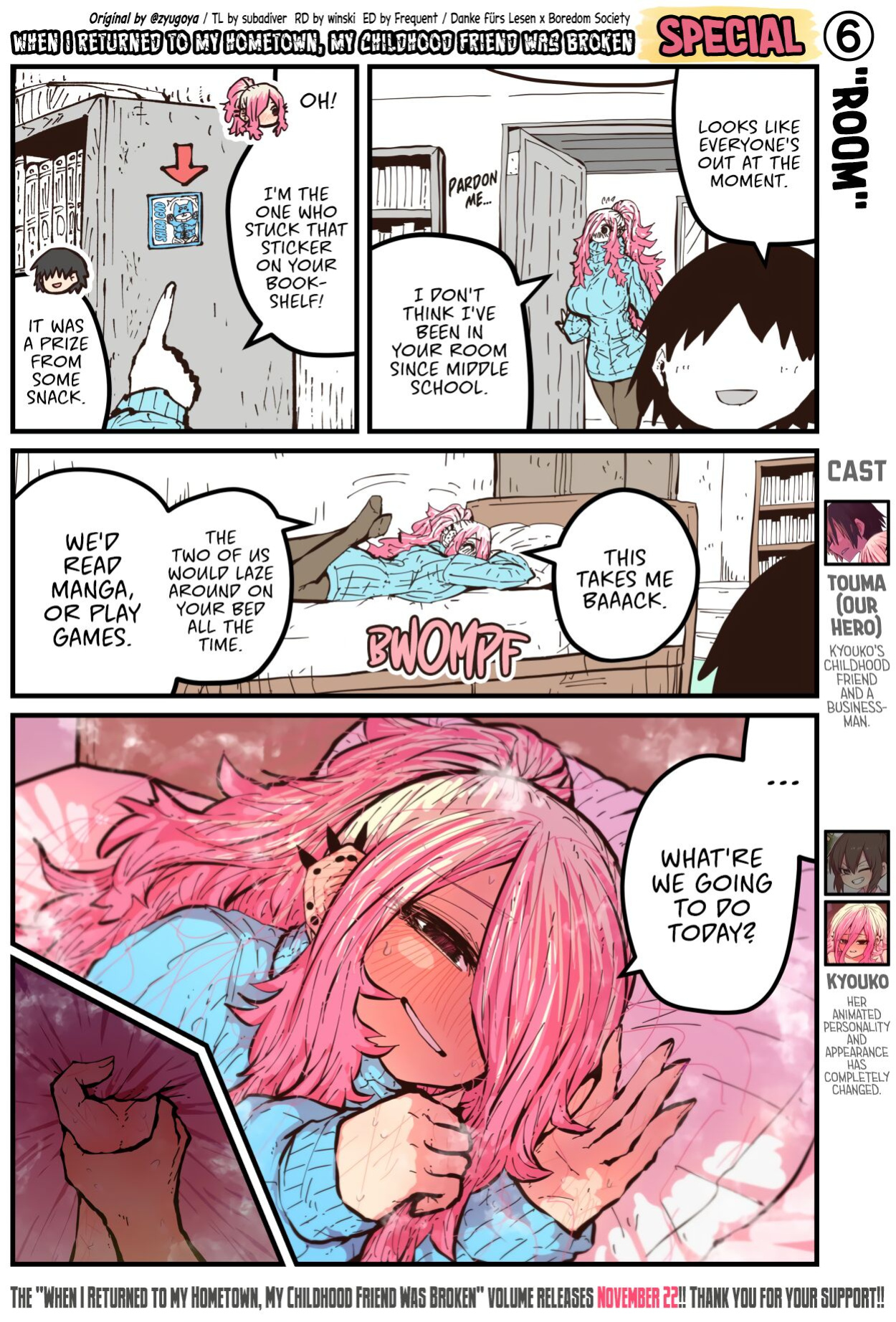 [Zyugoya] Jimoto ni Kaettekitara Osananajimi ga Kowareteta | When I Returned to My Hometown, My Childhood Friend was Broken (MainStory+FANBOX)