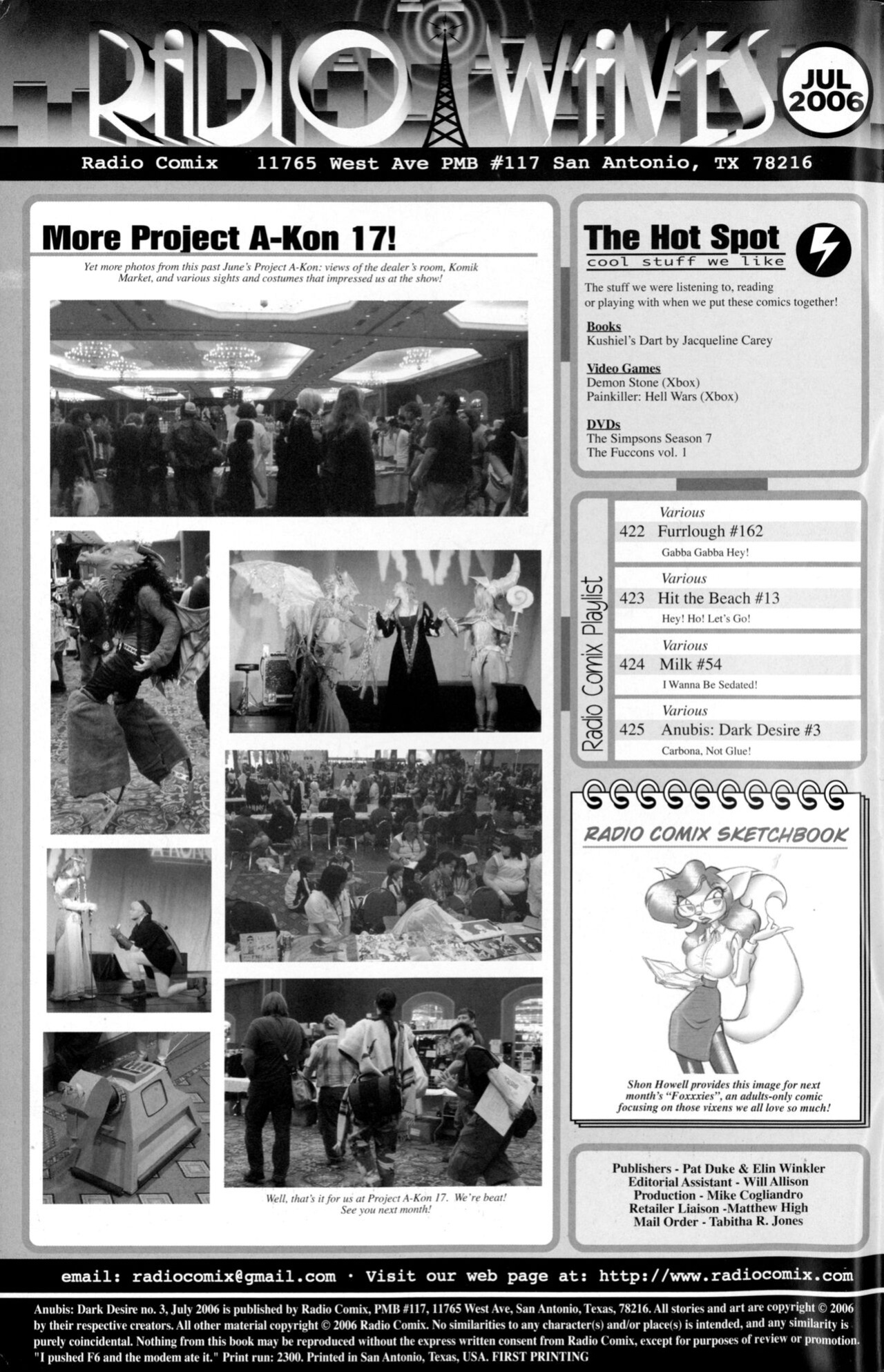 [Radio Comix (Various)] Anubis: Dark Desire #3