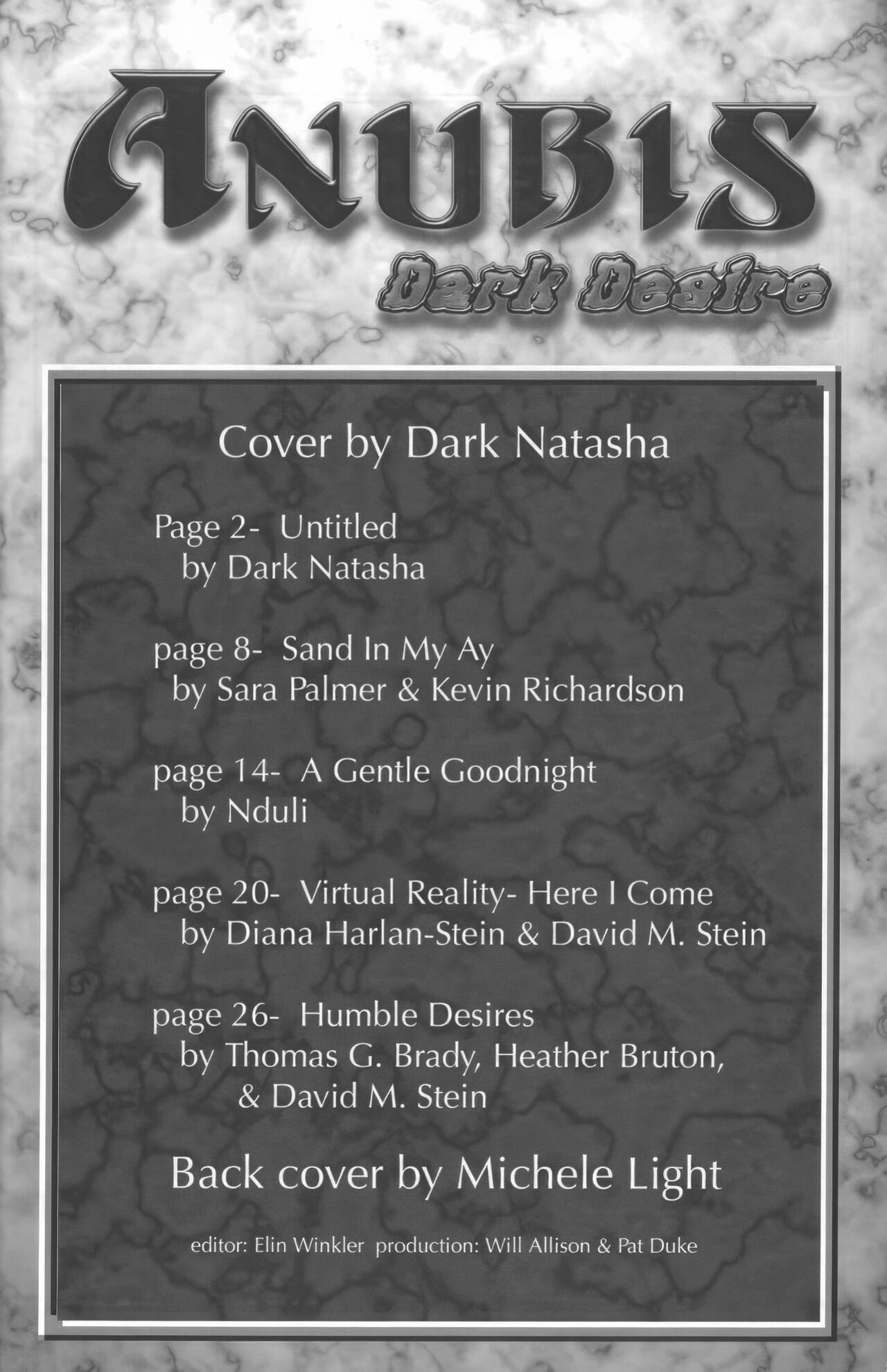 [Radio Comix (Various)] Anubis: Dark Desire #3