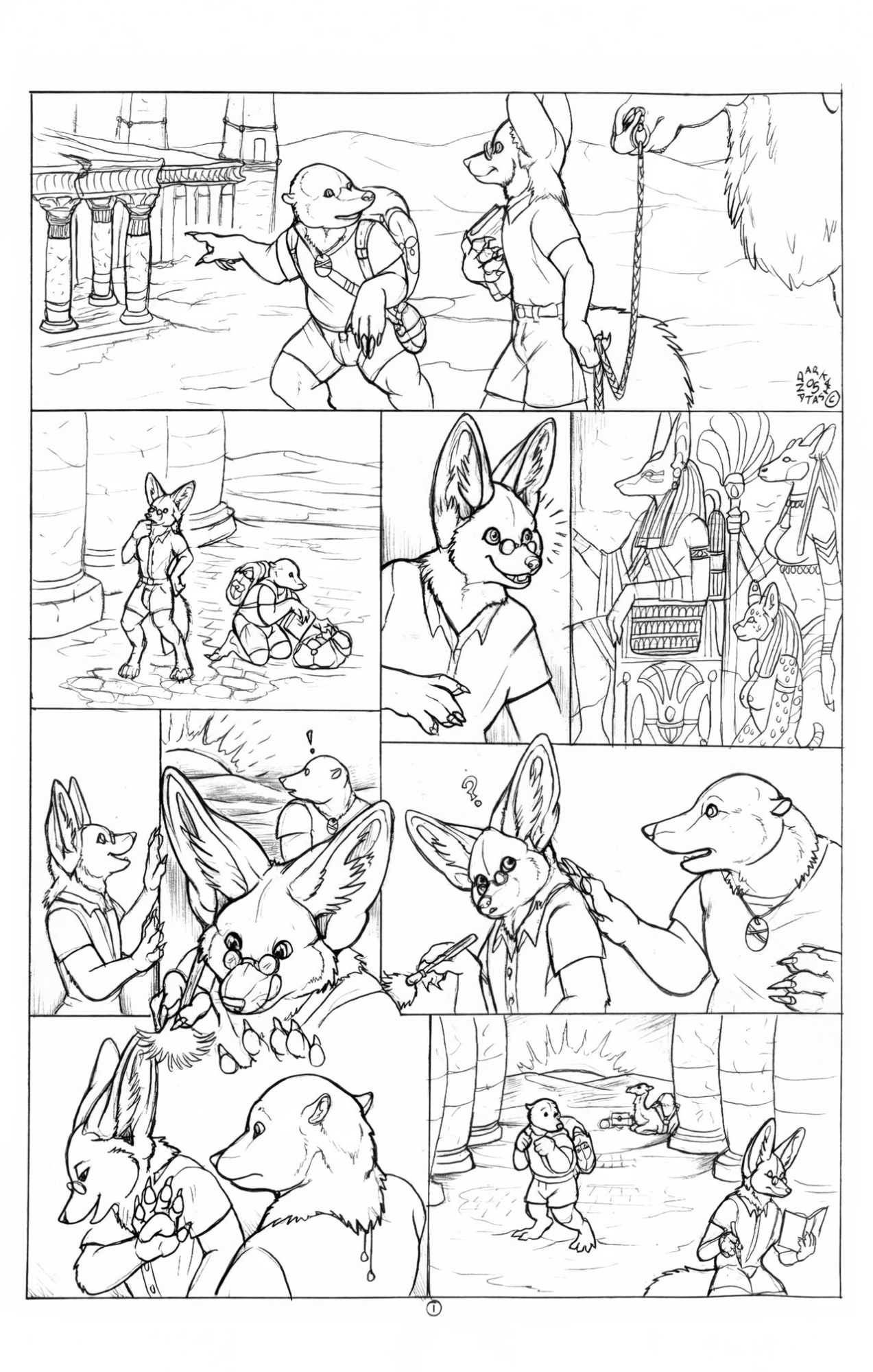 [Radio Comix (Various)] Anubis: Dark Desire #3