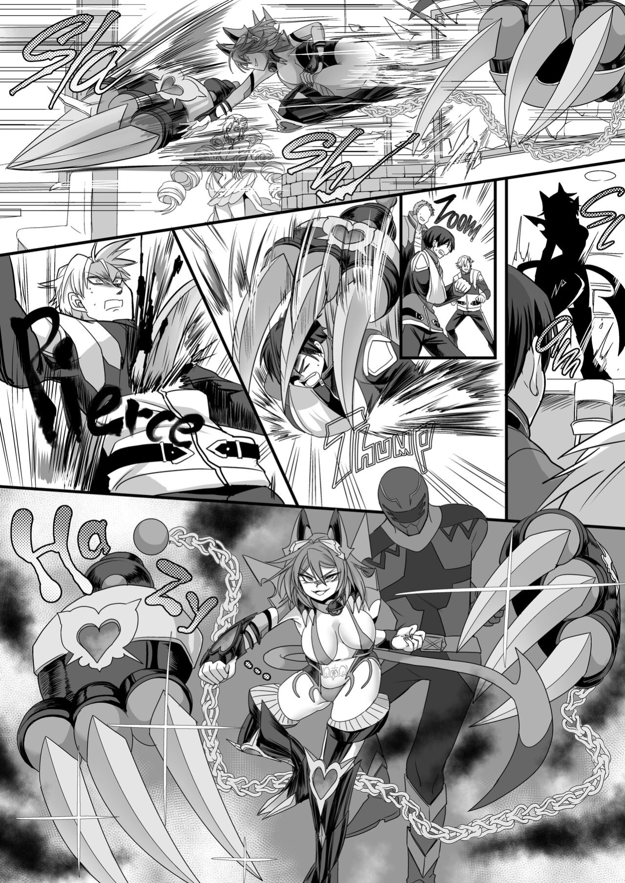 [Amulai Sweets Factory (Kouji)] Beast Ranger Tiger Red: The Downfall of Justice [2d-market.com]