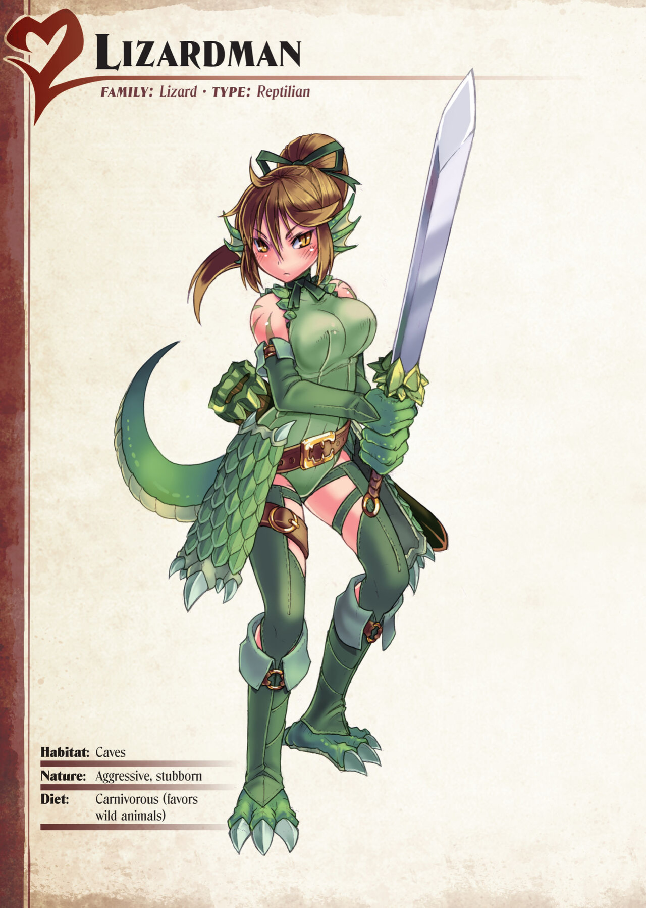 [Kurobinega (Kenkou Cross)] Mamono Musume Zukan I -Monster Girl Encyclopedia- Vol. 1