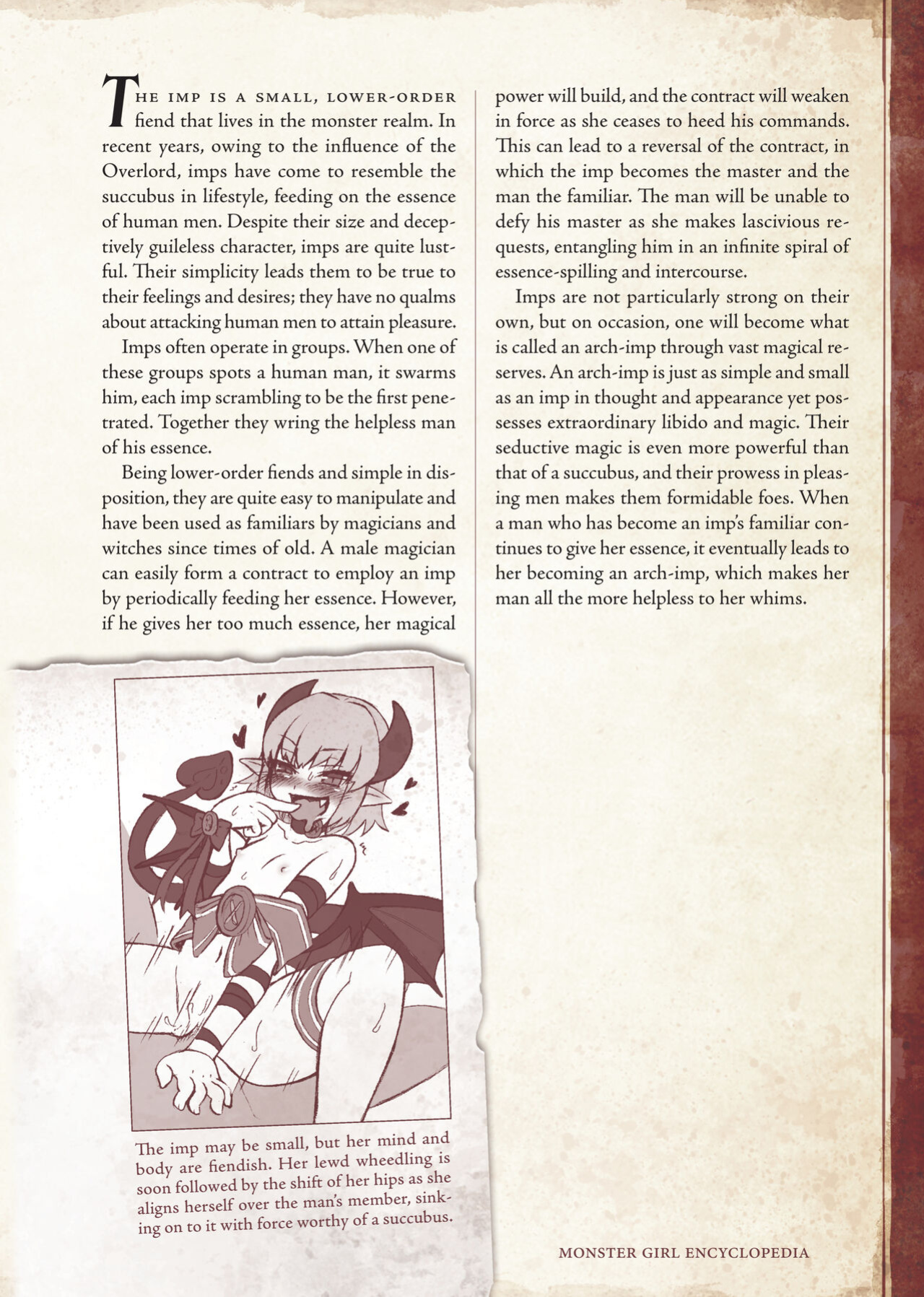[Kurobinega (Kenkou Cross)] Mamono Musume Zukan I -Monster Girl Encyclopedia- Vol. 1