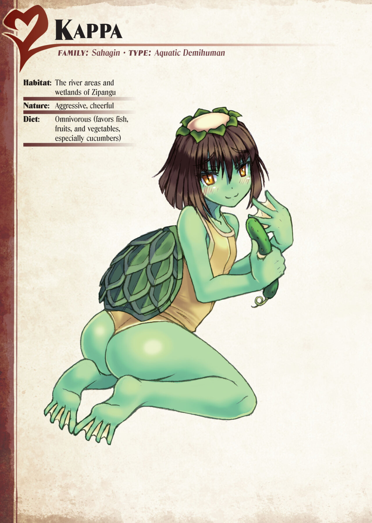 [Kurobinega (Kenkou Cross)] Mamono Musume Zukan I -Monster Girl Encyclopedia- Vol. 1