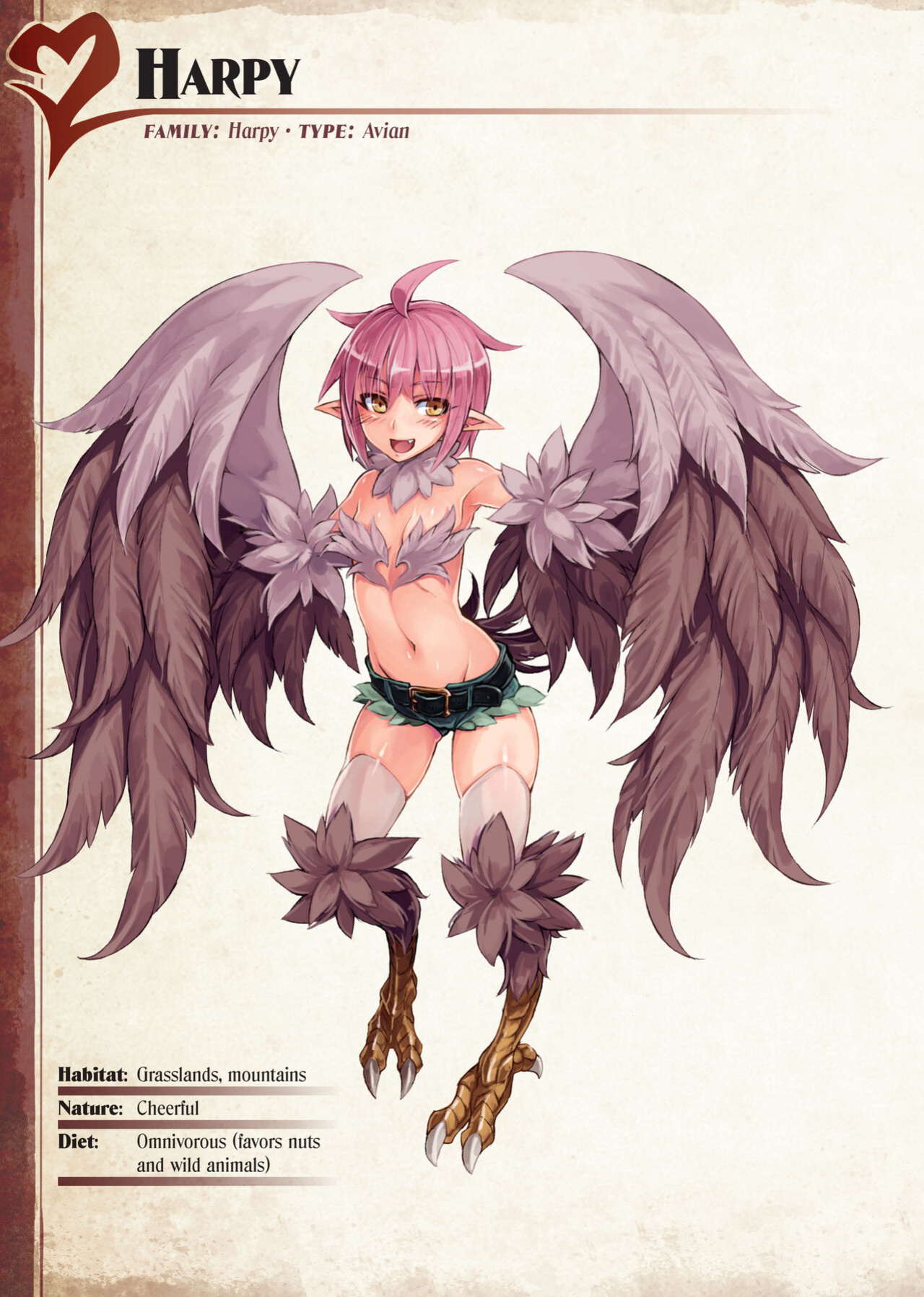 [Kurobinega (Kenkou Cross)] Mamono Musume Zukan I -Monster Girl Encyclopedia- Vol. 1