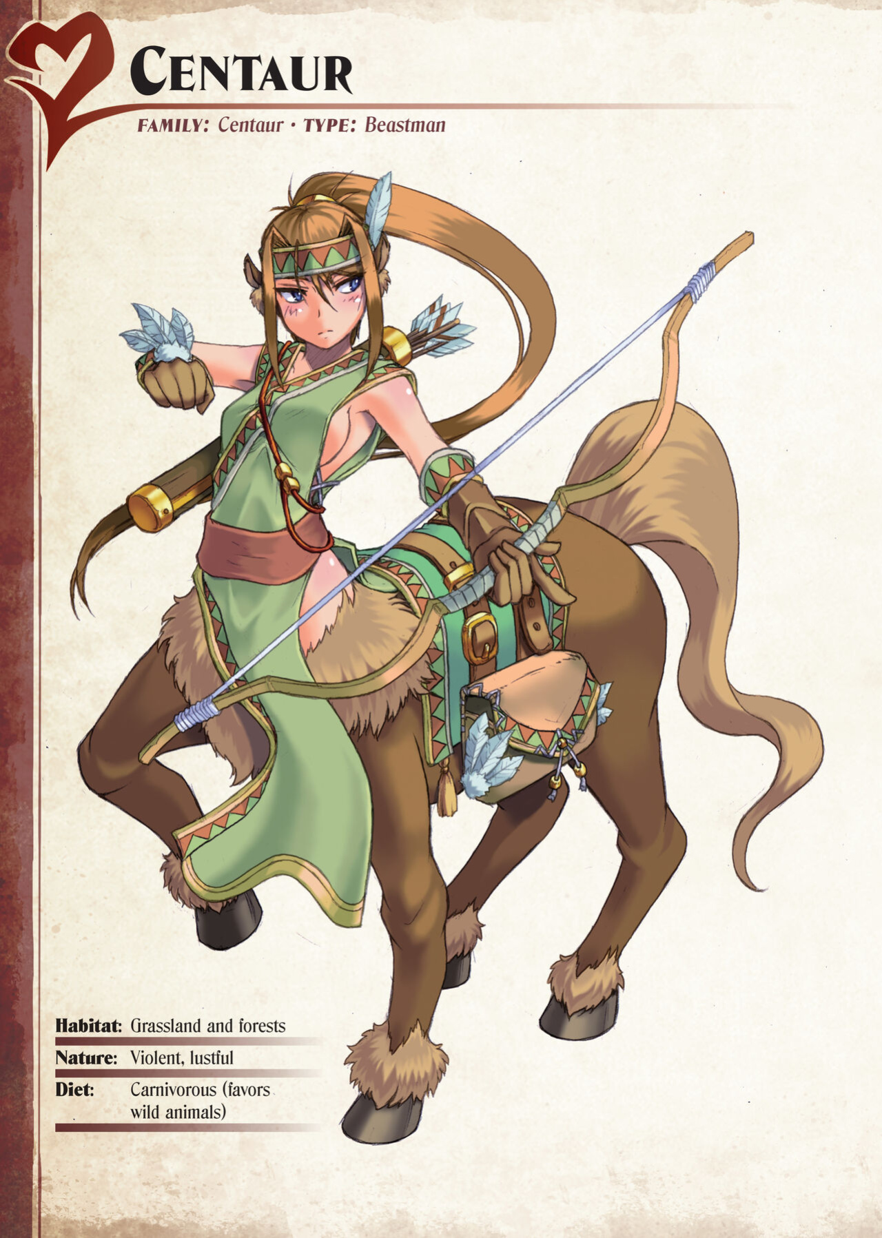[Kurobinega (Kenkou Cross)] Mamono Musume Zukan I -Monster Girl Encyclopedia- Vol. 1