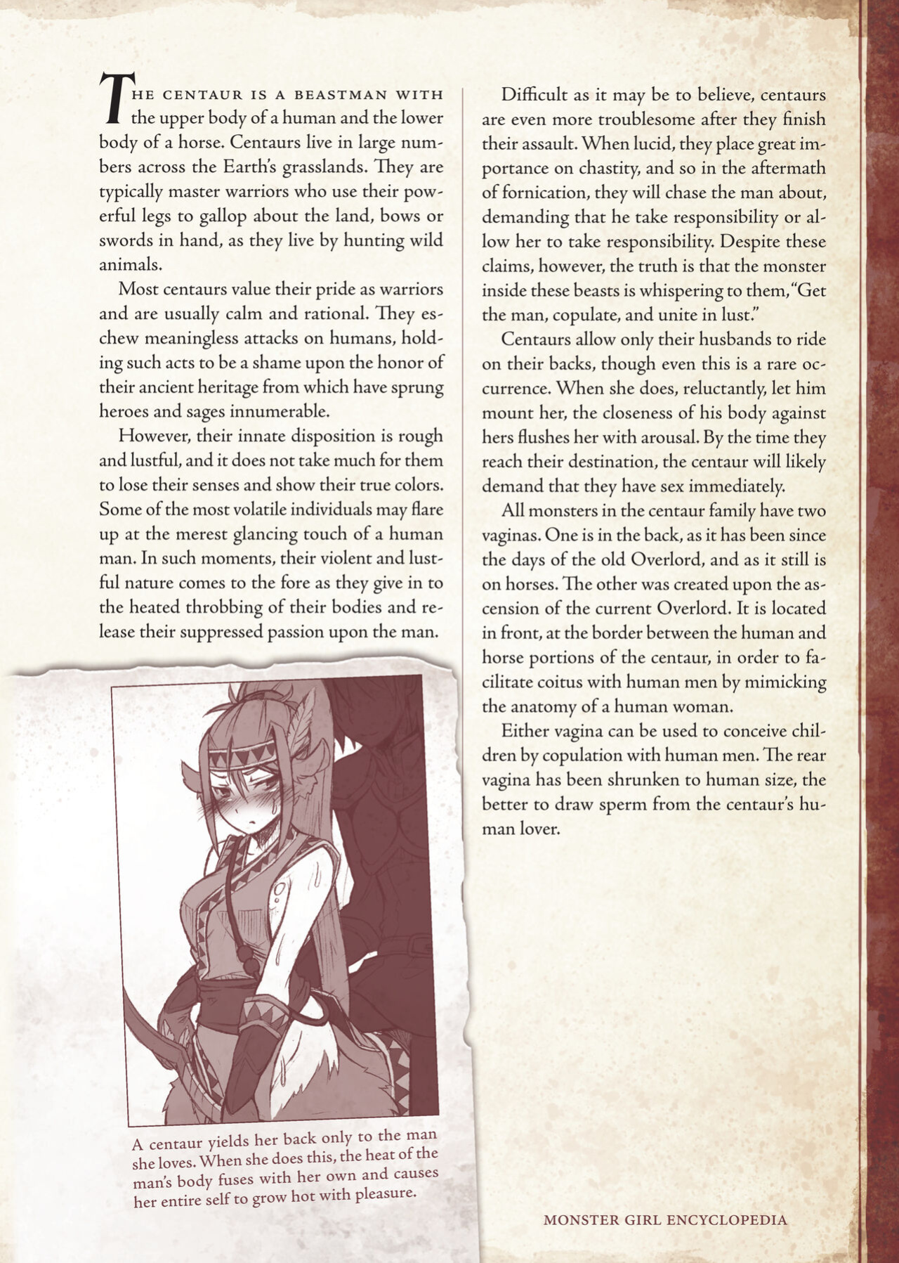 [Kurobinega (Kenkou Cross)] Mamono Musume Zukan I -Monster Girl Encyclopedia- Vol. 1