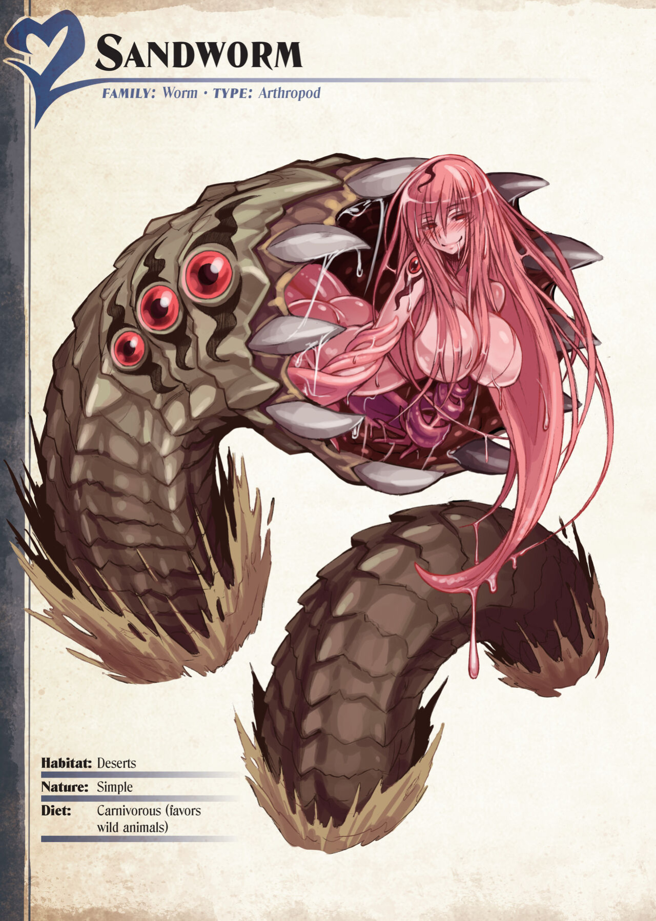 [Kurobinega (Kenkou Cross)] Mamono Musume Zukan II -Monster Girl Encyclopedia- Vol. 2
