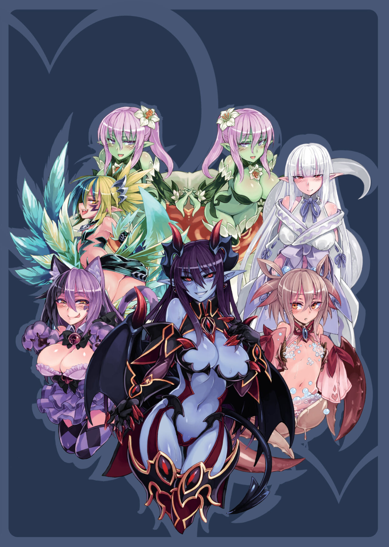 [Kurobinega (Kenkou Cross)] Mamono Musume Zukan II -Monster Girl Encyclopedia- Vol. 2