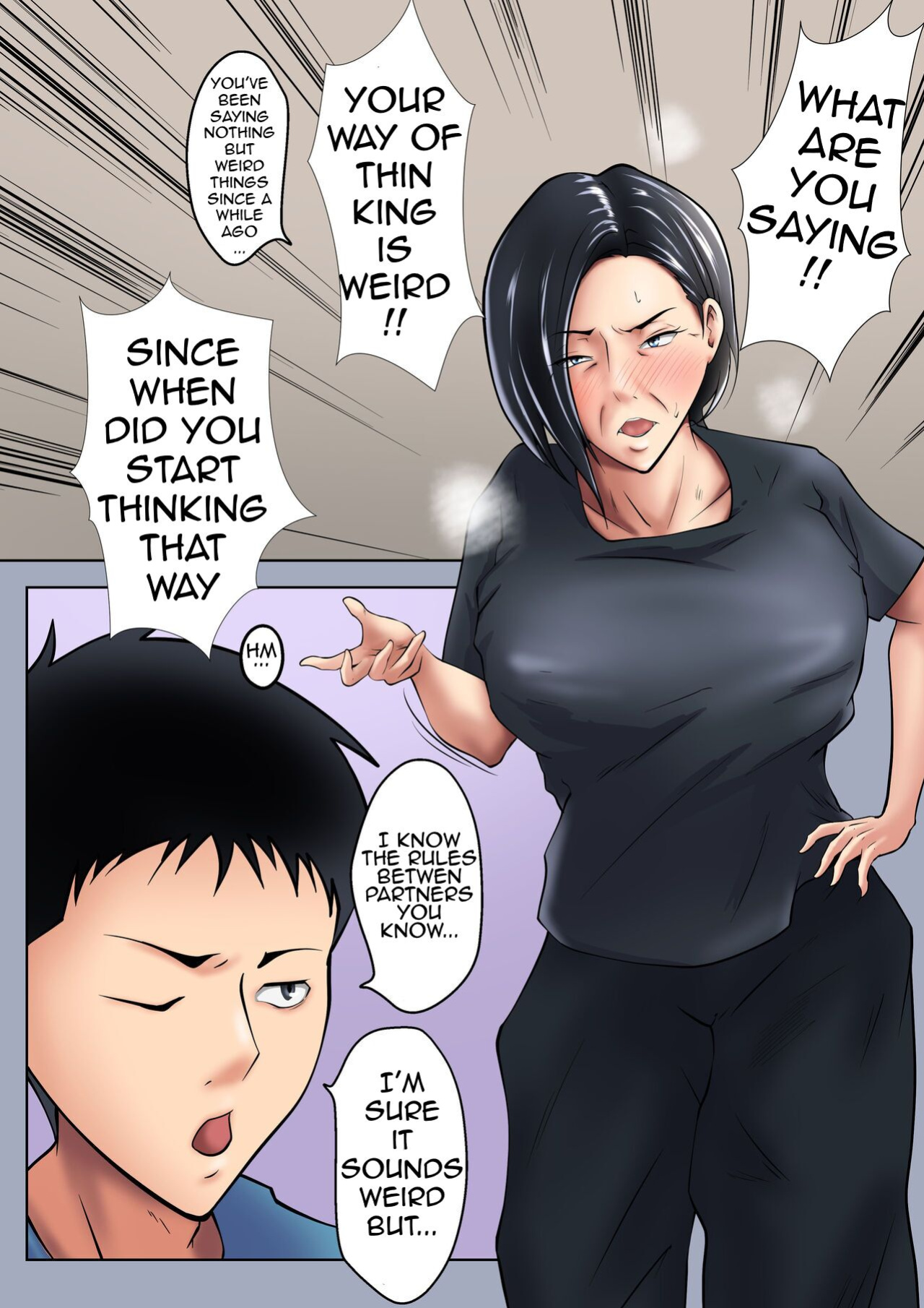 [Pentacle (Shimipan)] Okaa-san wa Sexless | Mom is Sexless [translatebandit]