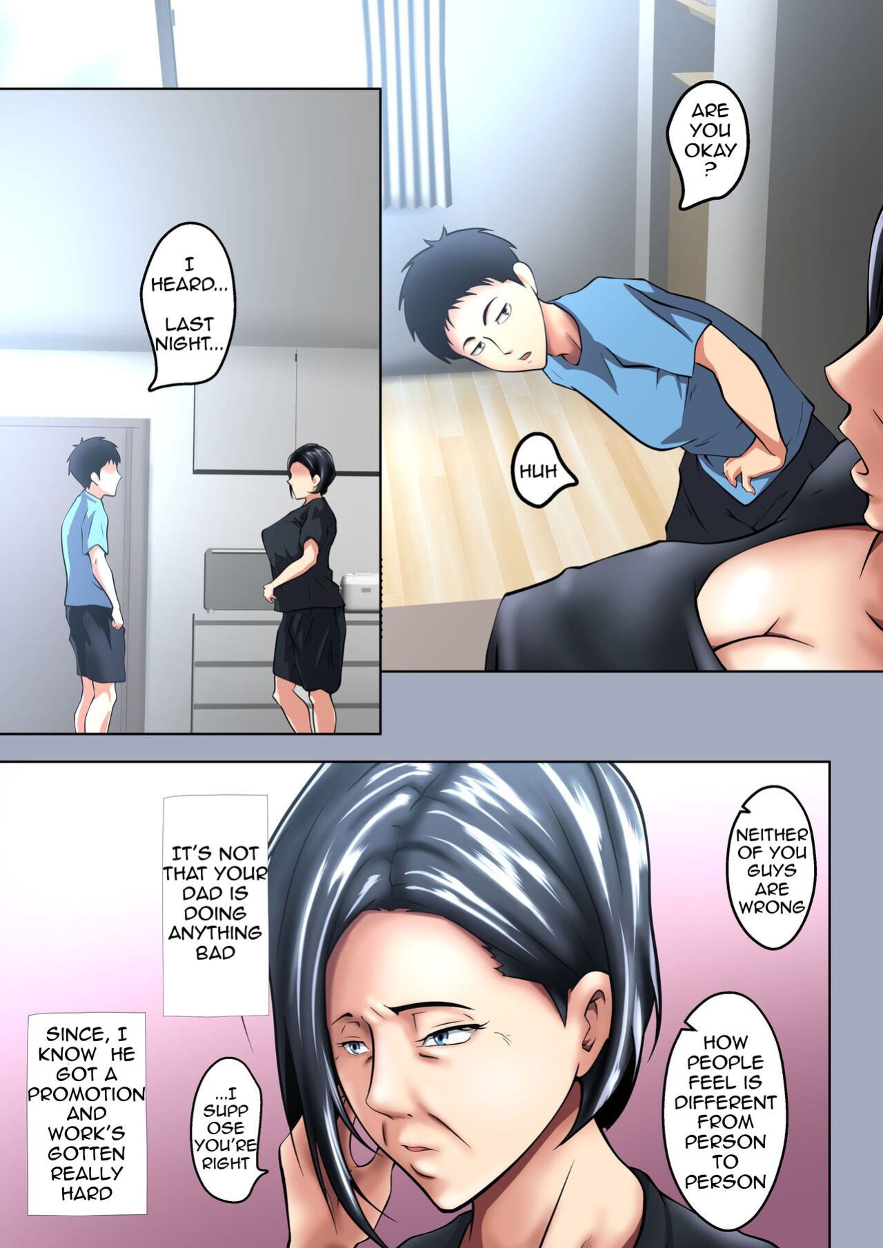 [Pentacle (Shimipan)] Okaa-san wa Sexless | Mom is Sexless [translatebandit]