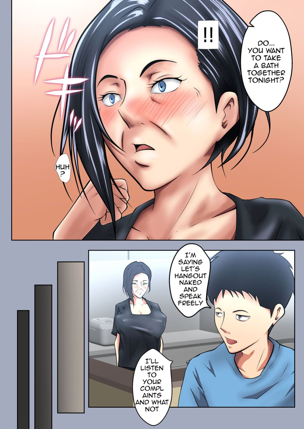 [Pentacle (Shimipan)] Okaa-san wa Sexless | Mom is Sexless [translatebandit]