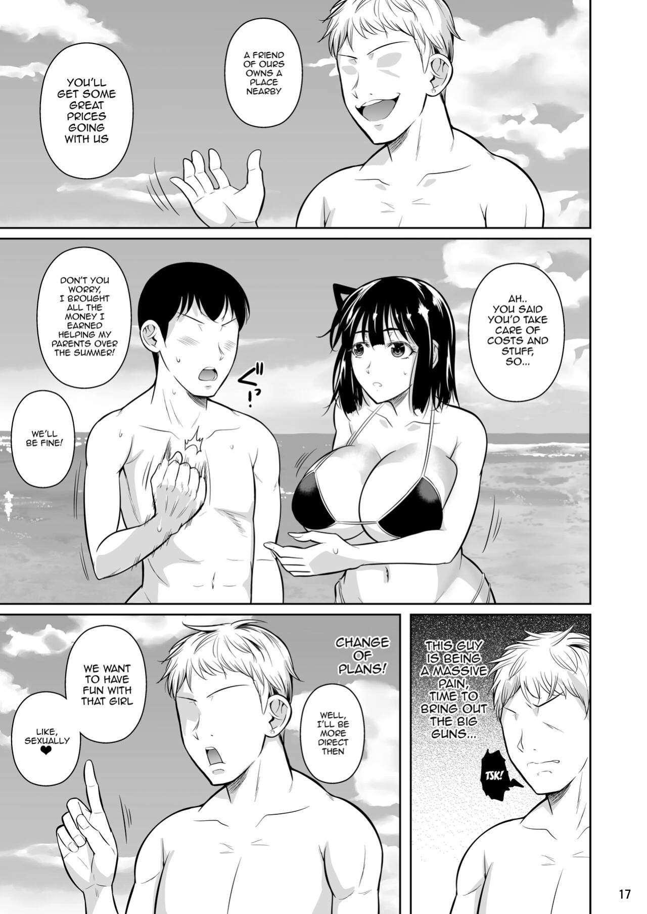 [Shoot The Moon (Fuetakishi)] Bocchi no Mob 3 Kanojo ga Dosukebe Mizugi ni Kigaetara [Doujins.com]