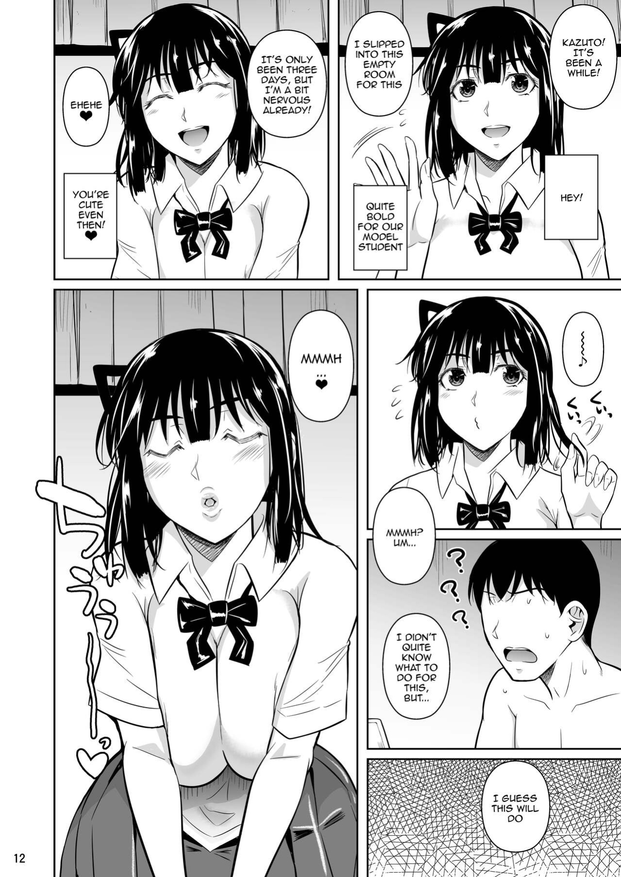 [Shoot The Moon (Fuetakishi)] Bocchi no Mob 4 Yari Hajime no Yuutousei ga Nishuukan Kinyoku no Ue Benronchuu ni Sex suru Hanashi [Doujins.com]