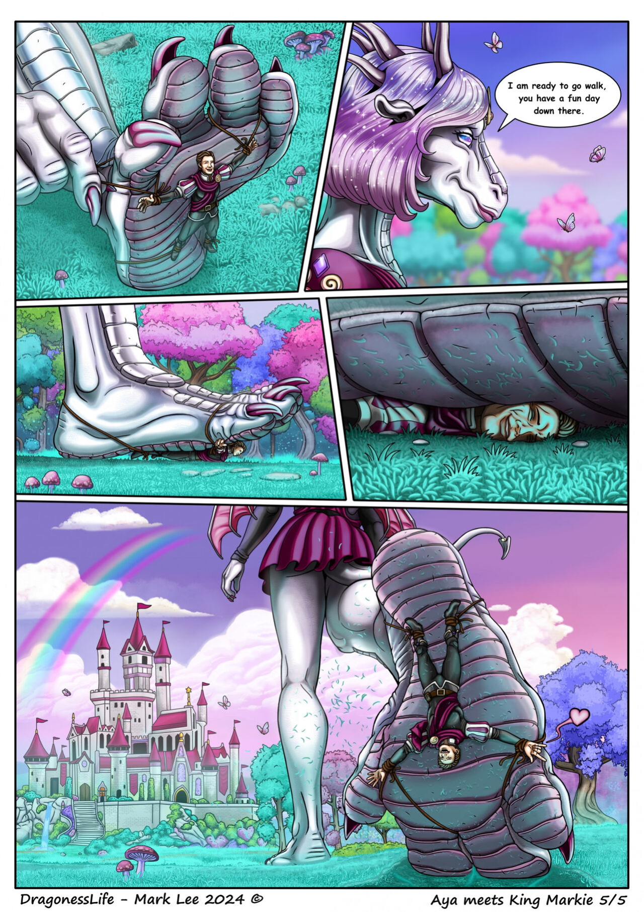 dragonesslife] Aya meets King Markie