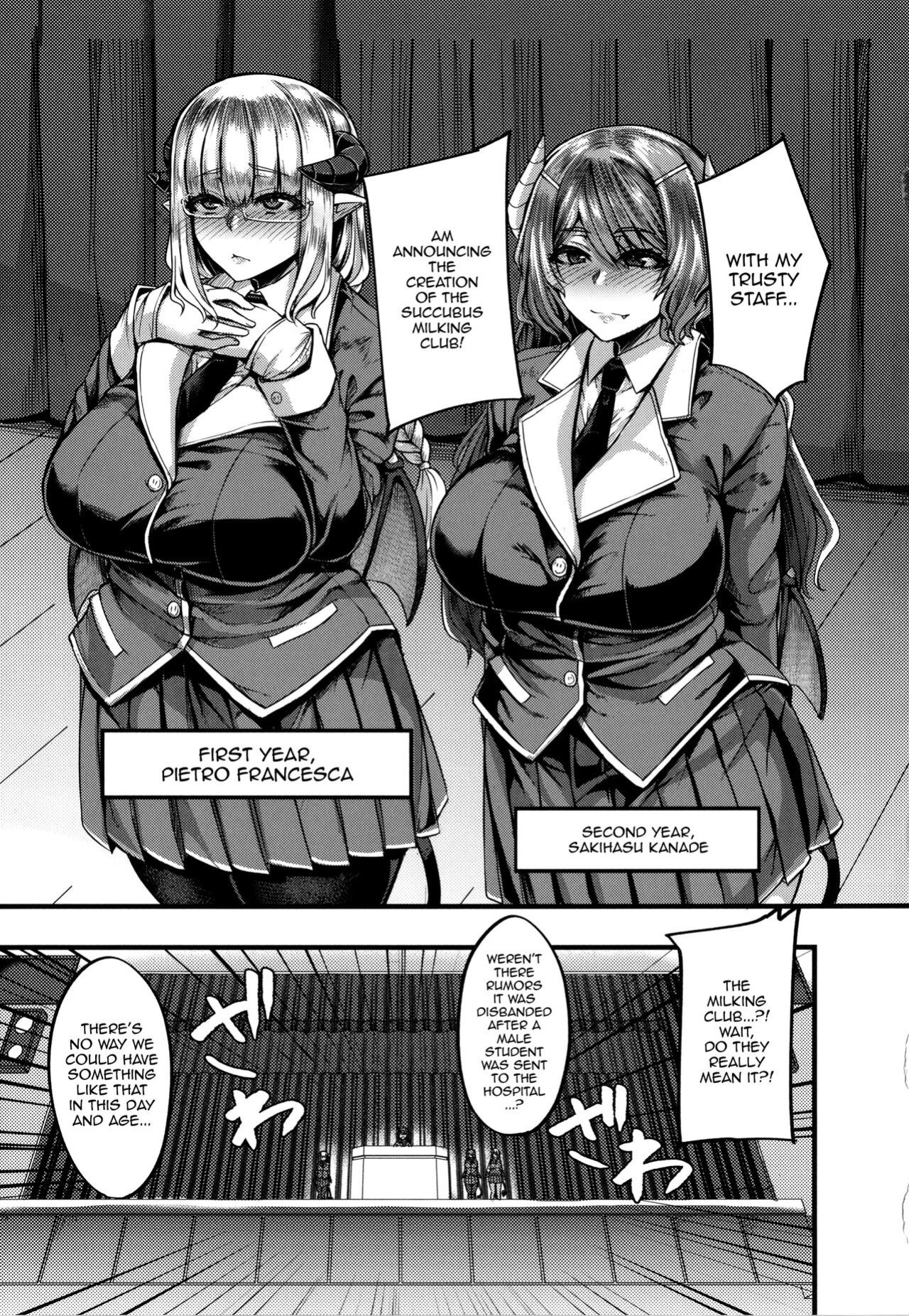 [Yutakame] Succubus Semen Extraction Club [Doujins.com]