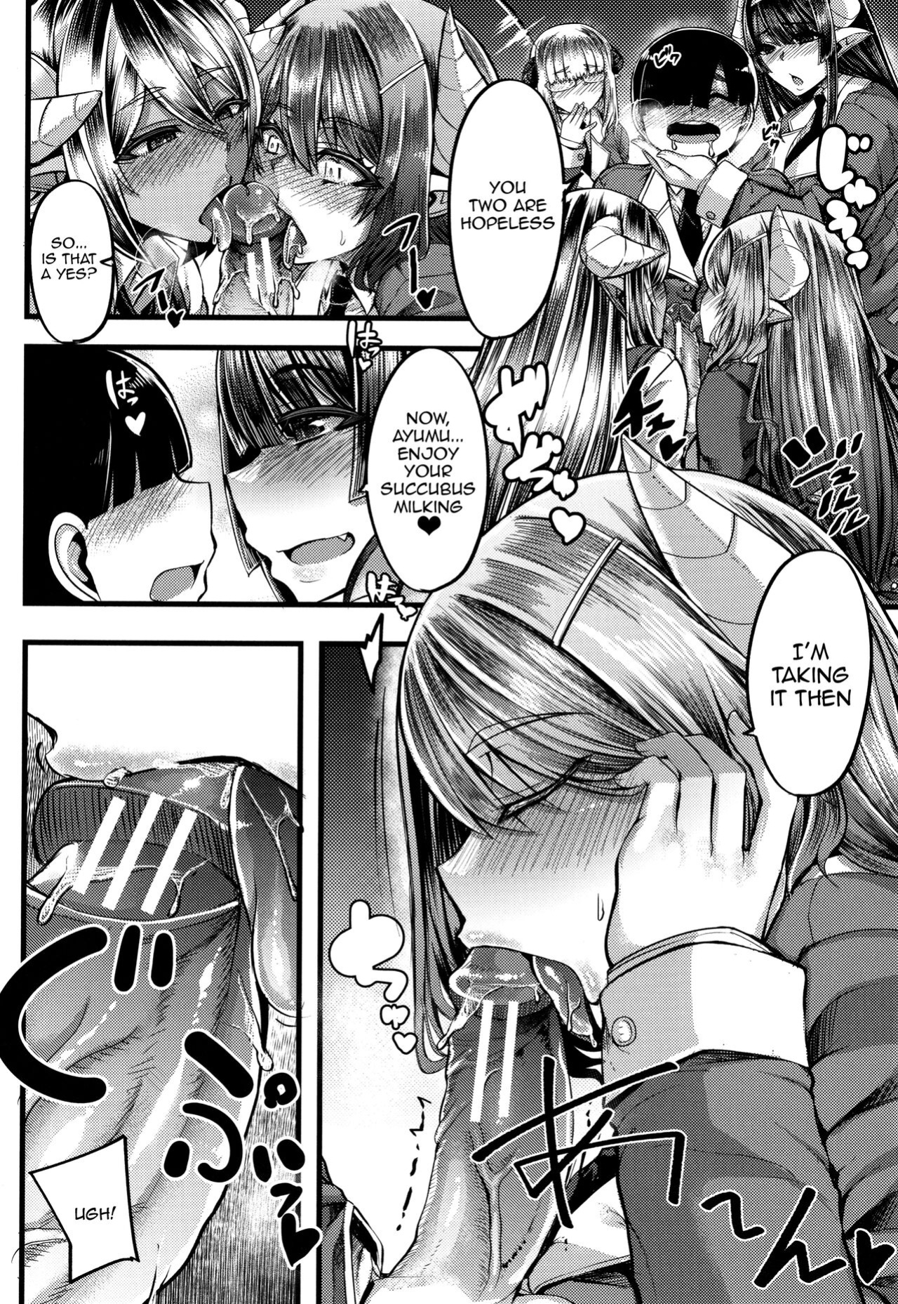 [Yutakame] Succubus Semen Extraction Club [Doujins.com]