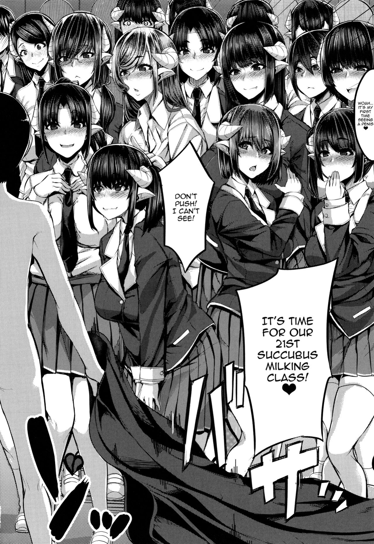 [Yutakame] Succubus Semen Extraction Club [Doujins.com]