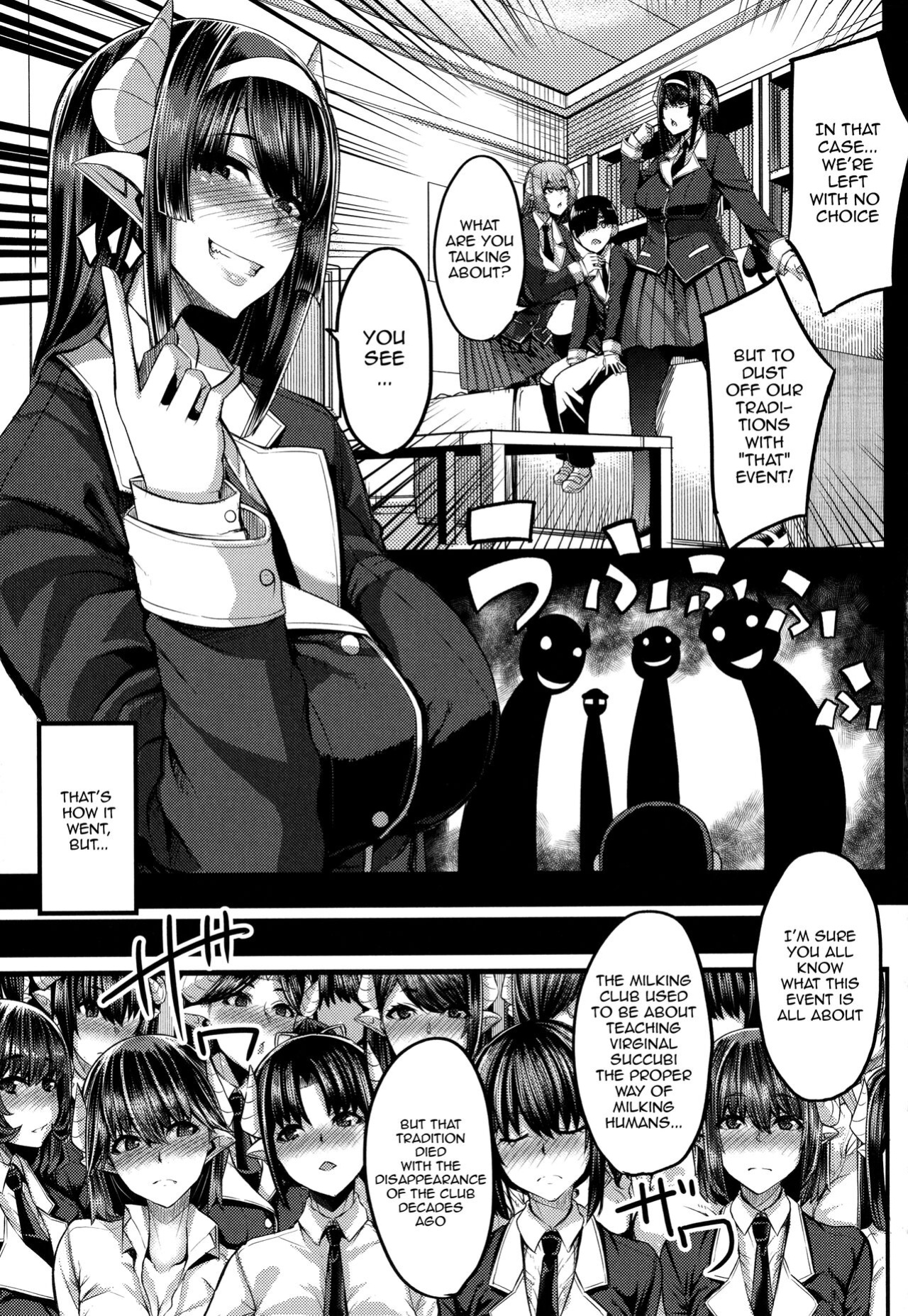 [Yutakame] Succubus Semen Extraction Club [Doujins.com]