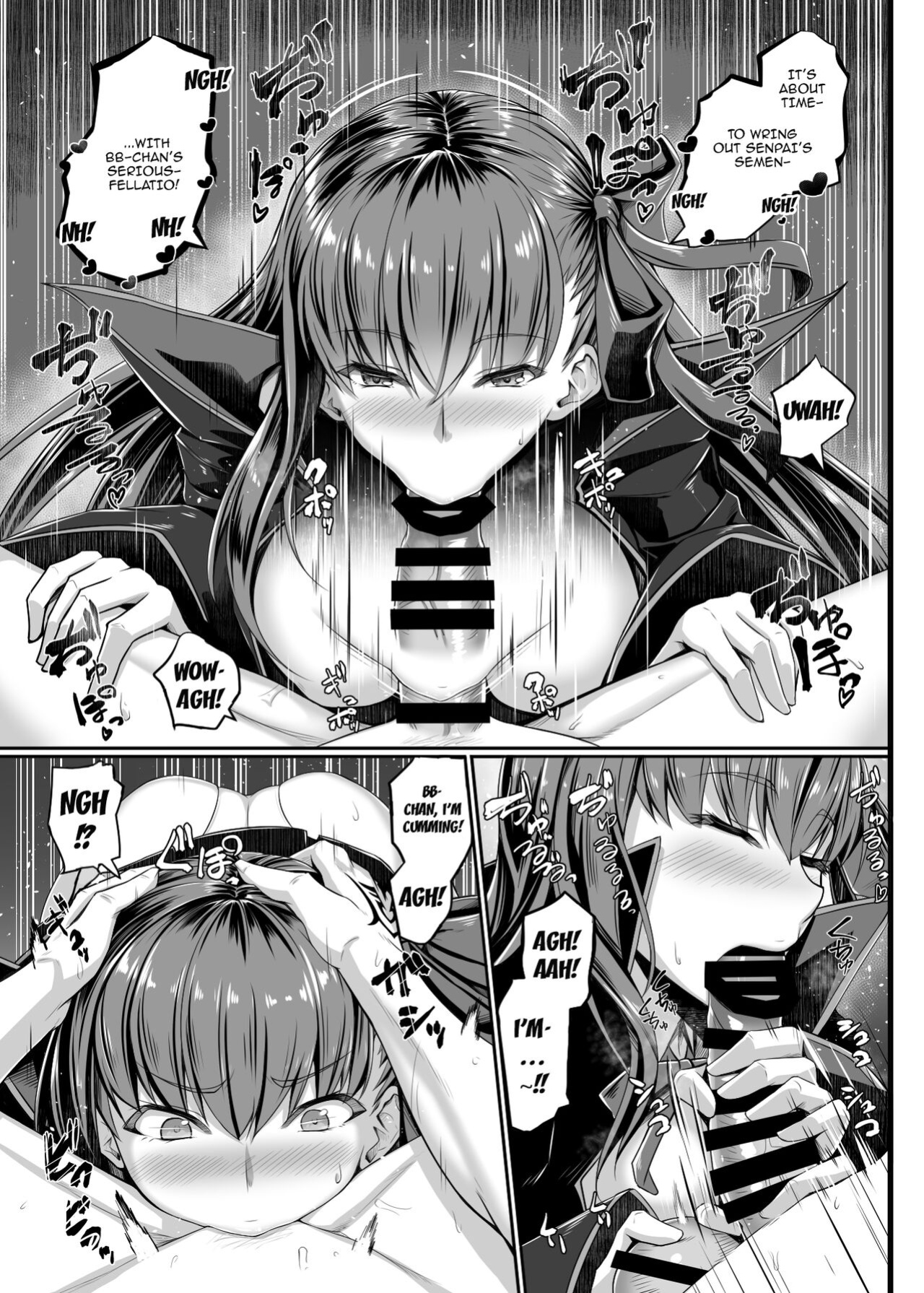 [Kuroshiro Desire (Akitsuki Karasu)] BB-chan no Koto nanka Zenzen Suki ja Nain dakara ne! | It's Not Like I Love BB-chan Or Anything! (Fate/Grand Order)