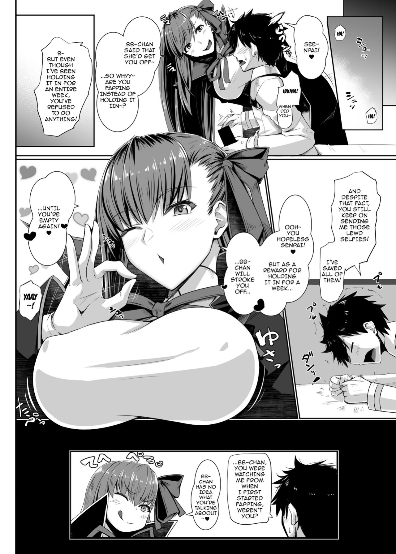 [Kuroshiro Desire (Akitsuki Karasu)] BB-chan no Koto nanka Zenzen Suki ja Nain dakara ne! | It's Not Like I Love BB-chan Or Anything! (Fate/Grand Order)