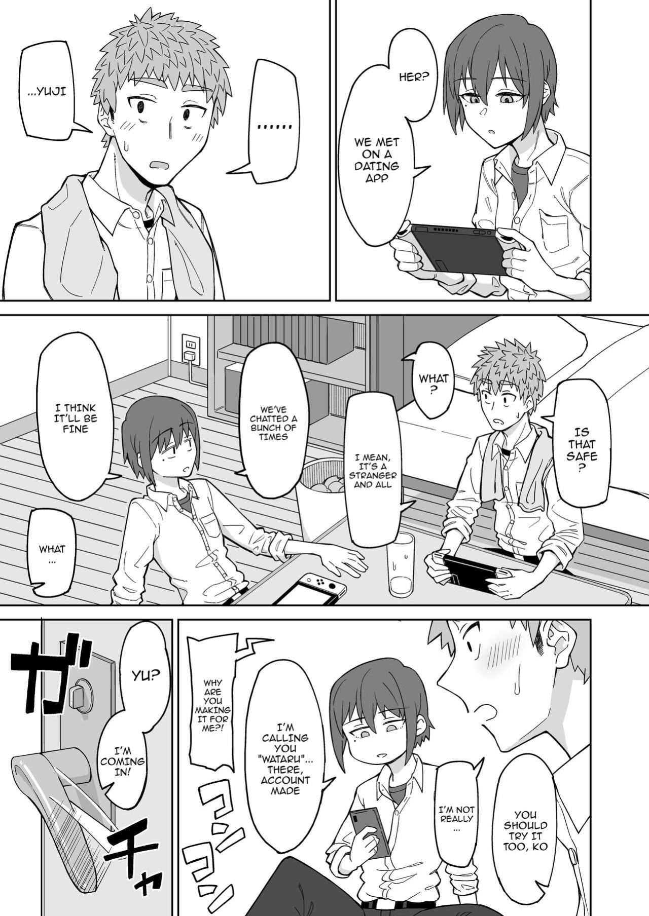 [DOGTAG (Akutenkou)] Hatsukoi no Hito wa, Tomodachi no Mama. | My First Love Was My Friend's Mom.