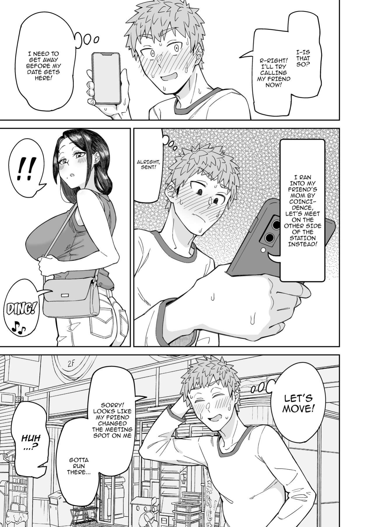 [DOGTAG (Akutenkou)] Hatsukoi no Hito wa, Tomodachi no Mama. | My First Love Was My Friend's Mom.