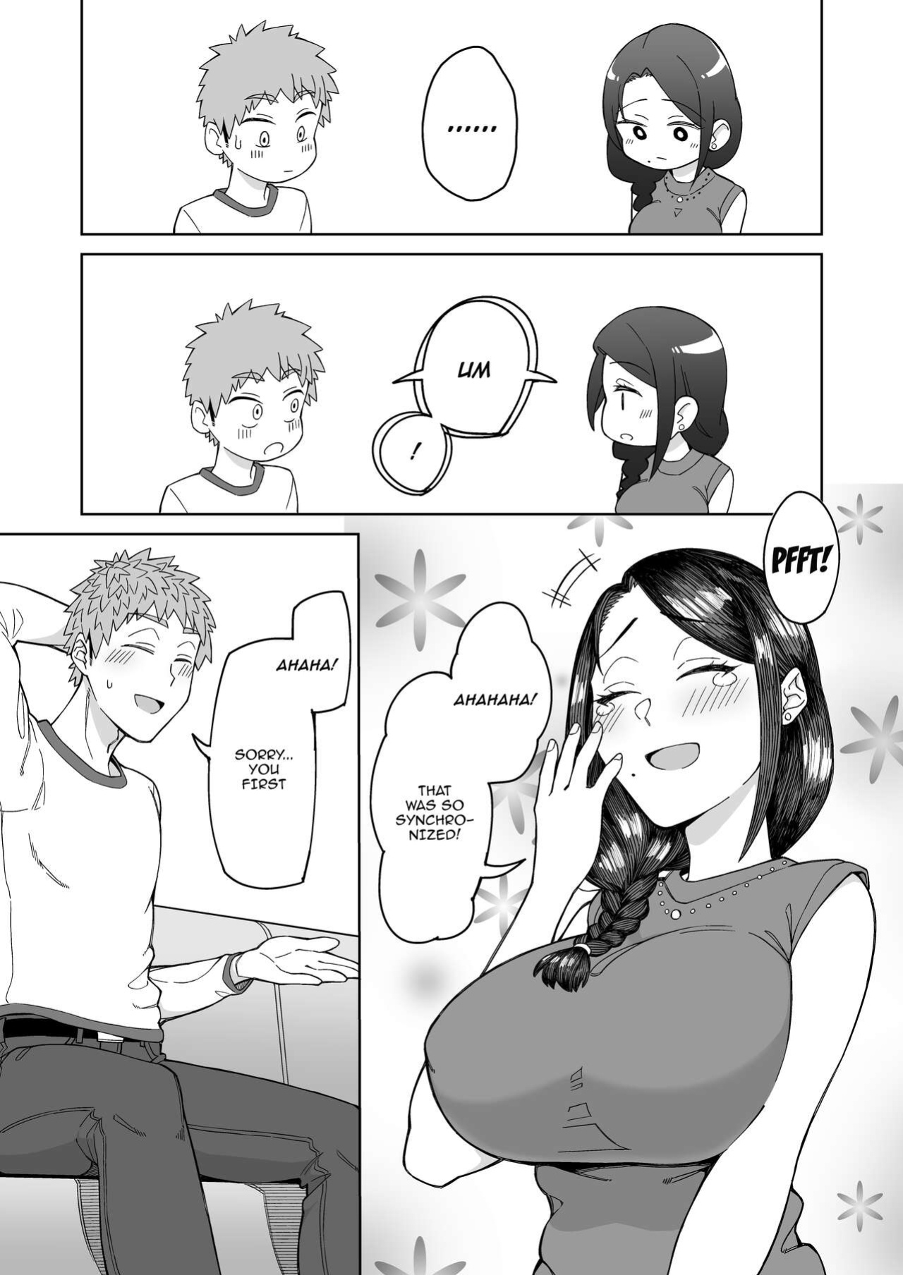 [DOGTAG (Akutenkou)] Hatsukoi no Hito wa, Tomodachi no Mama. | My First Love Was My Friend's Mom.