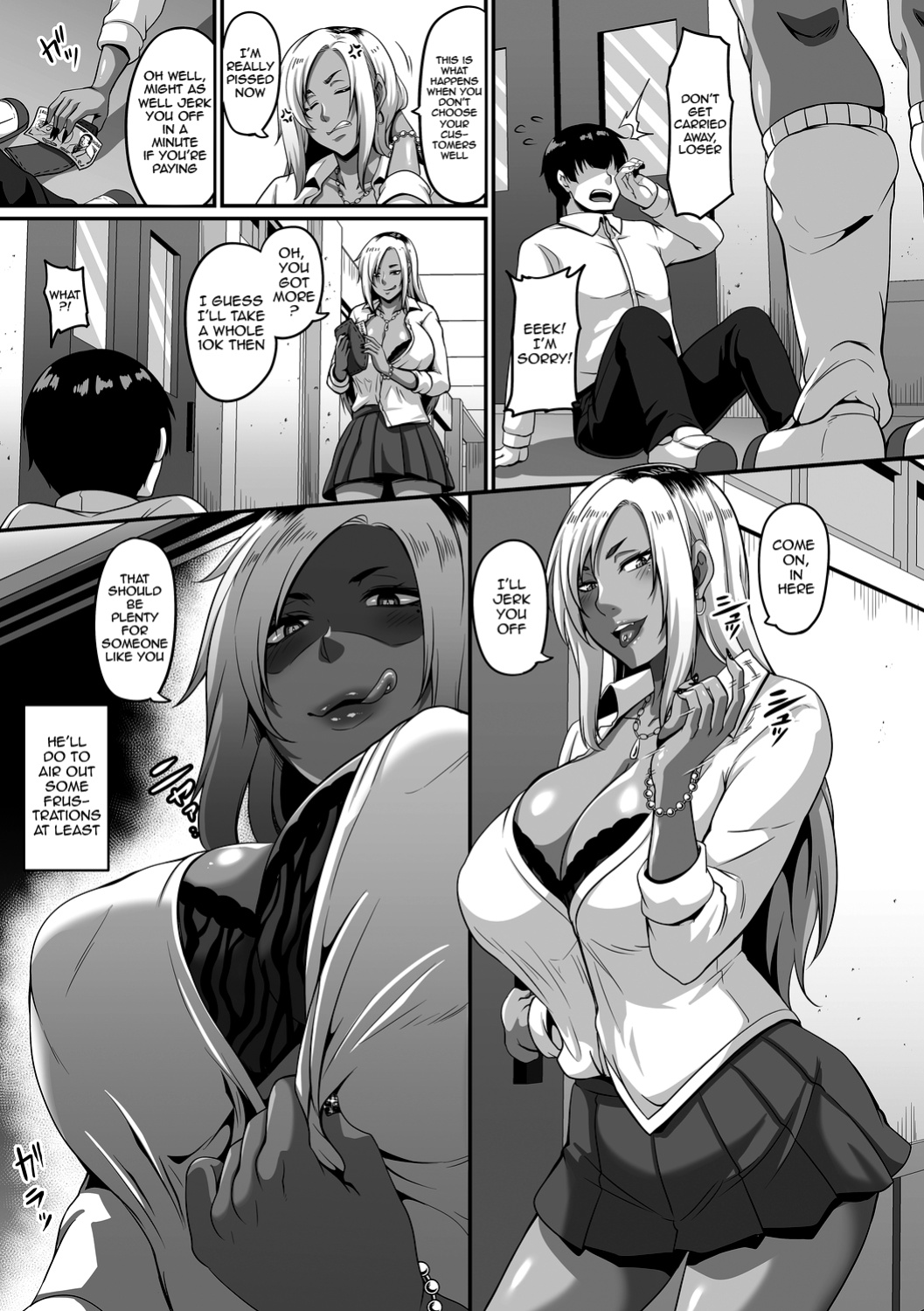 [Kazuhiro] Gal's Bitch Shijou Shugi! Ch. 1-4 | Gal Bitch Supremacy Ch. 1-3