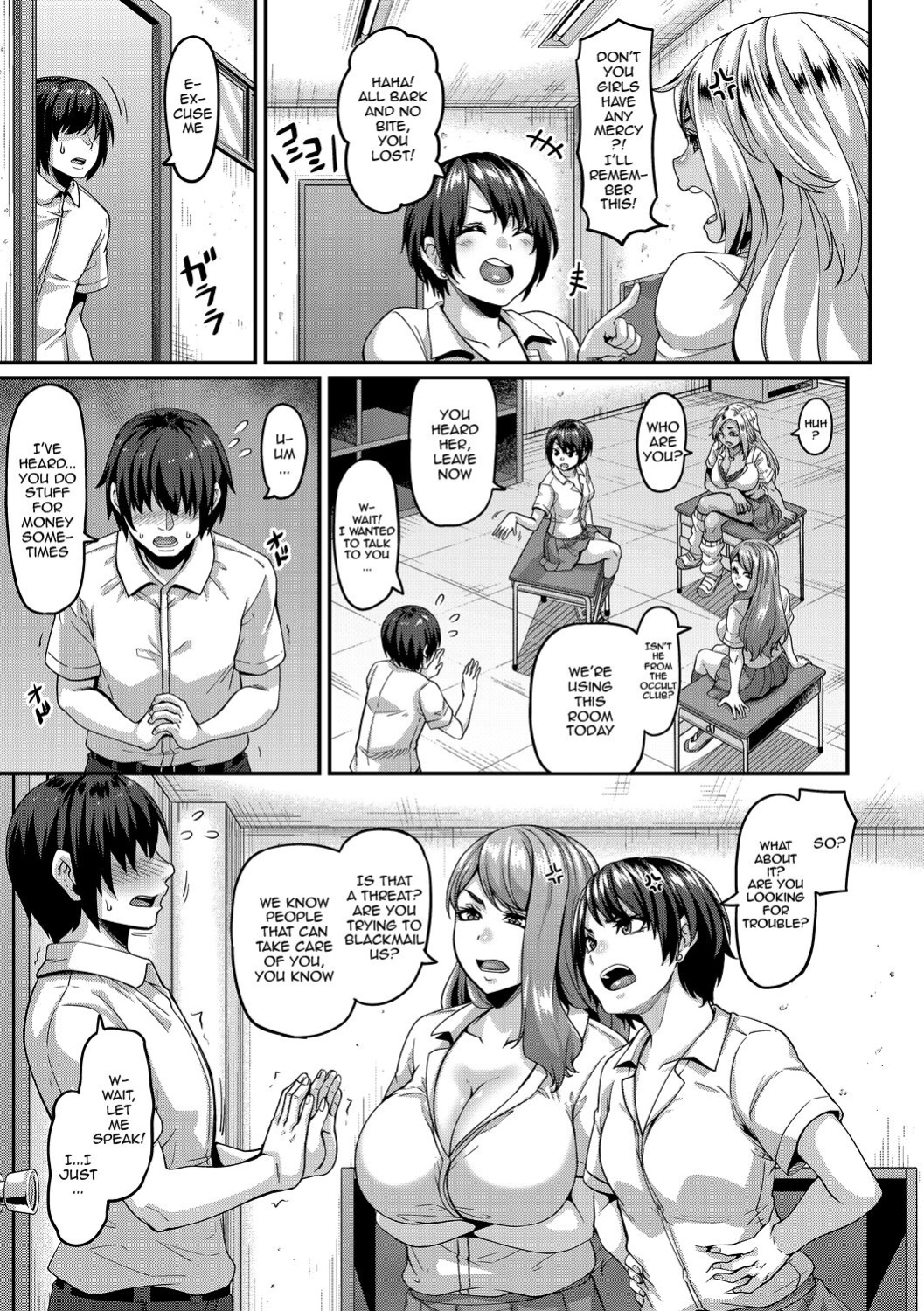 [Kazuhiro] Gal's Bitch Shijou Shugi! Ch. 1-4 | Gal Bitch Supremacy Ch. 1-3