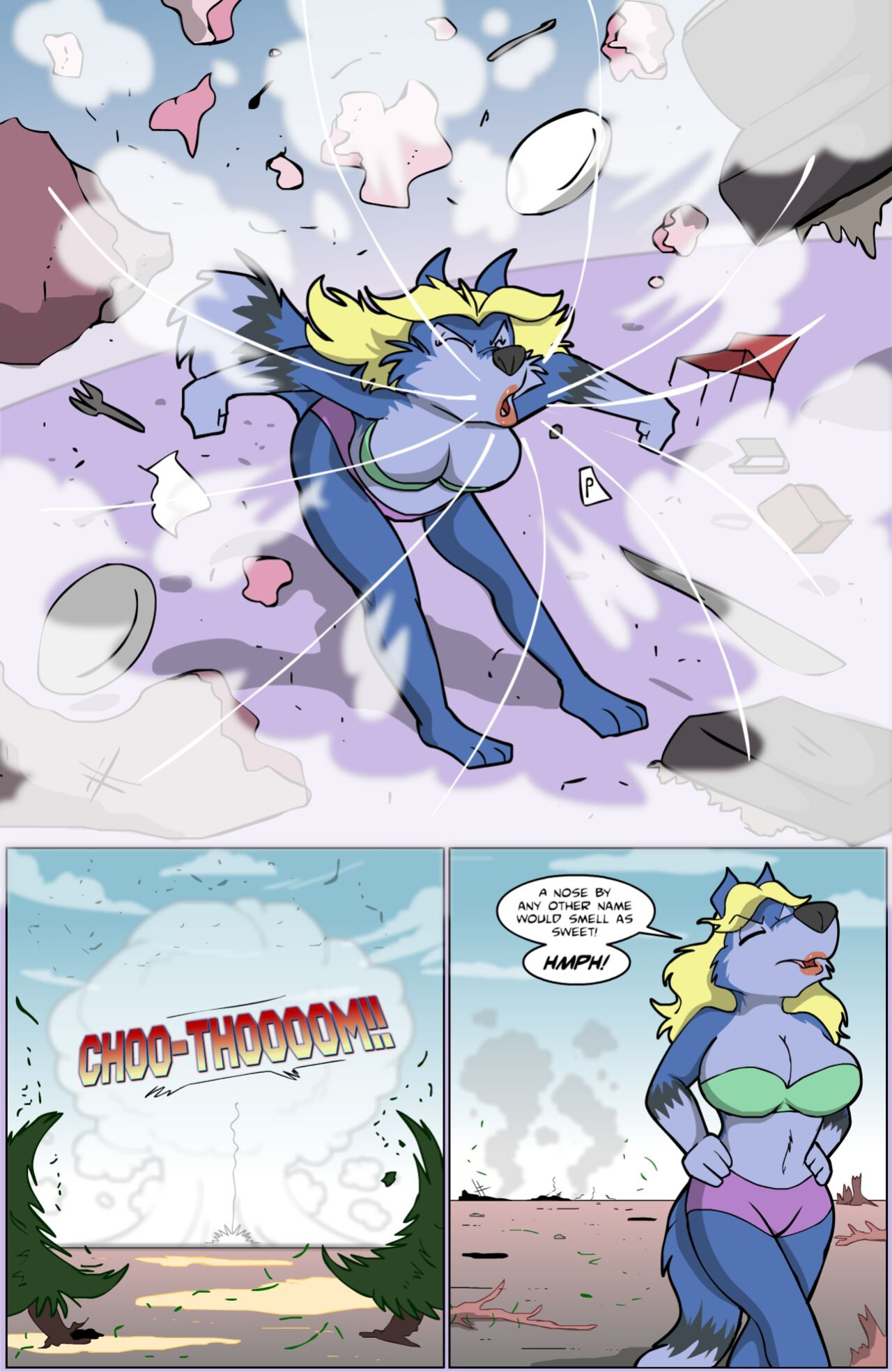 [CrazyassBeethoven (Ari-Dynamic)] Step Aside, Said the Wolf, I Need to Sneeze