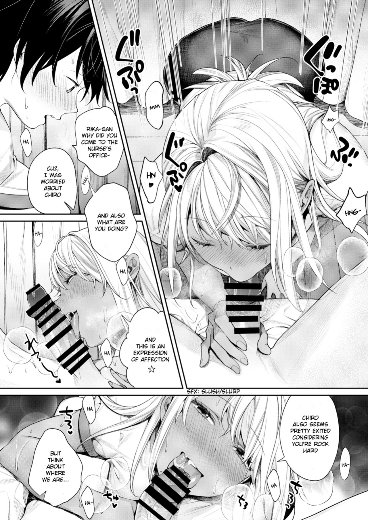 [Yakiniku Teikoku (MGMEE)] Shirokuro Kanojo ga Dekita Riyuu [Engish][TLT]
