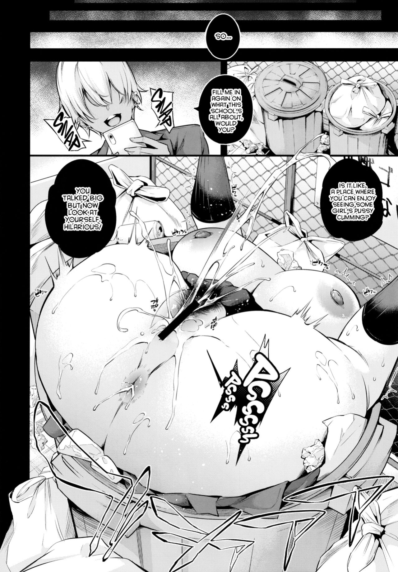 [Nasi-pasuya (Nasipasuta)] Shiramine Gakuen no Mesubuta Kaichou | Sow President of the Shiramine Academy [Project Valvrein]
