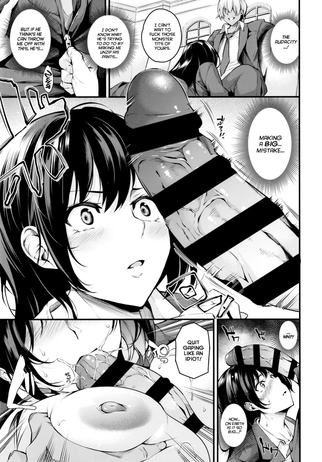 [Nasi-pasuya (Nasipasuta)] Shiramine Gakuen no Mesubuta Kaichou | Sow President of the Shiramine Academy [Project Valvrein]