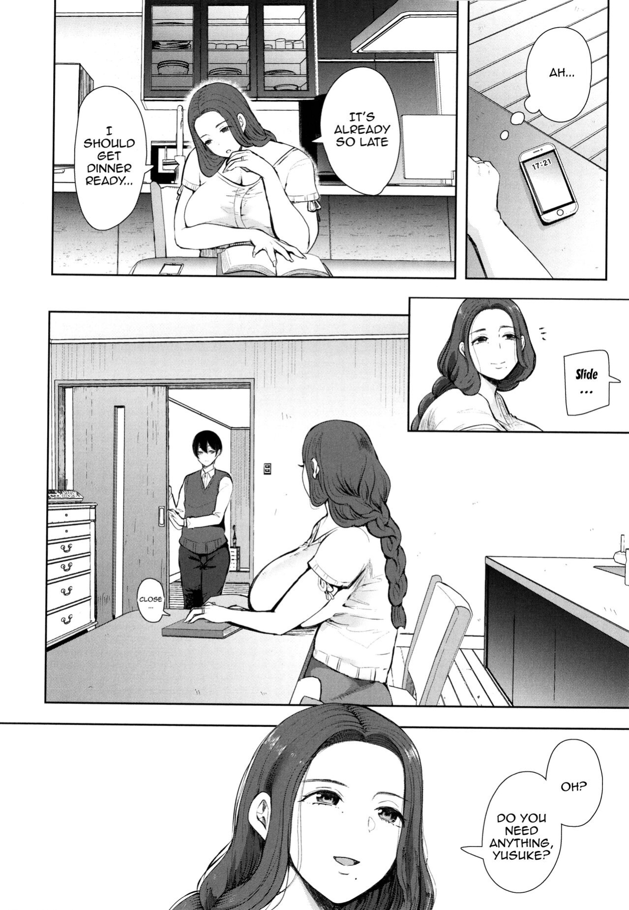 [Shomu] Mukashi no Uwaki Aite no ko ga Jitsu wa Watashi no Musuko no Doukyuusei de... [Doujins.com]