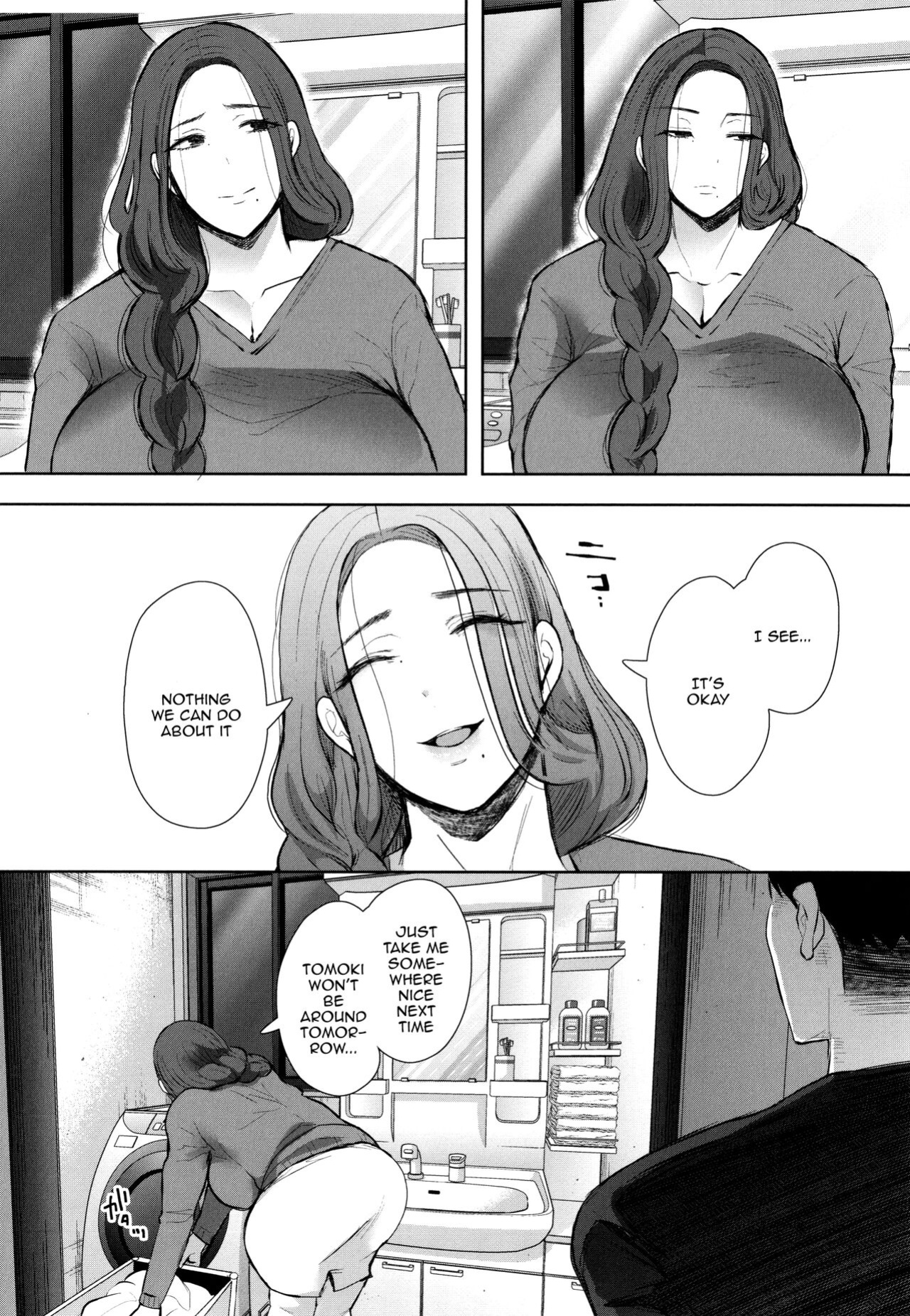 [Shomu] Mukashi no Uwaki Aite no ko ga Jitsu wa Watashi no Musuko no Doukyuusei de... [Doujins.com]