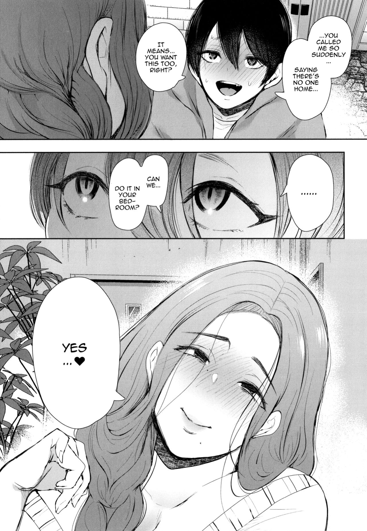 [Shomu] Mukashi no Uwaki Aite no ko ga Jitsu wa Watashi no Musuko no Doukyuusei de... [Doujins.com]