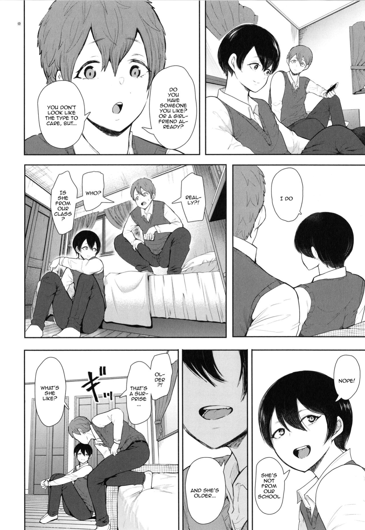 [Shomu] Mukashi no Uwaki Aite no ko ga Jitsu wa Watashi no Musuko no Doukyuusei de... [Doujins.com]