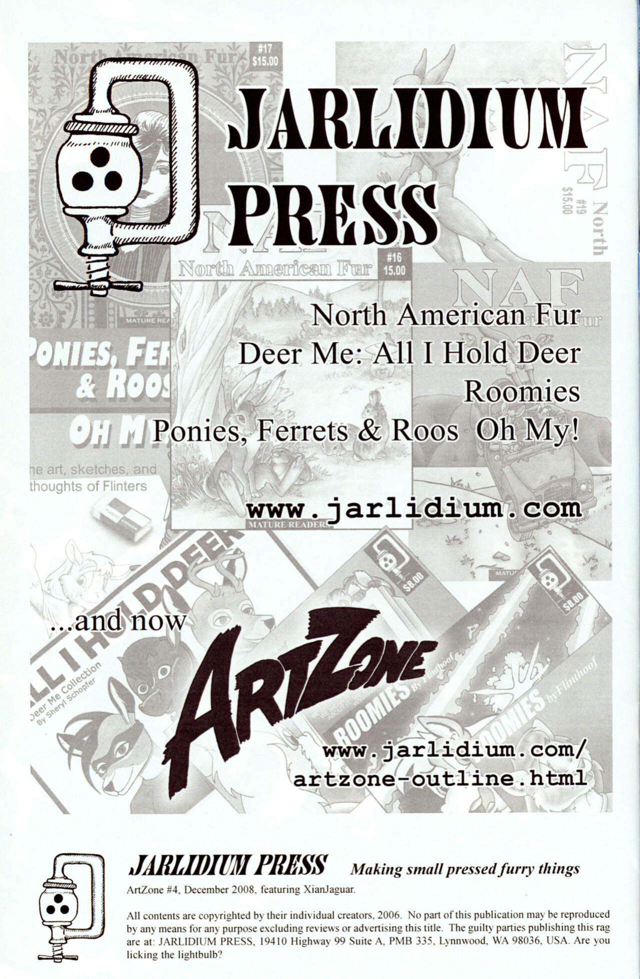 [Jarlidium Press (XianJaguar)] ArtZone #4 with XianJaguar
