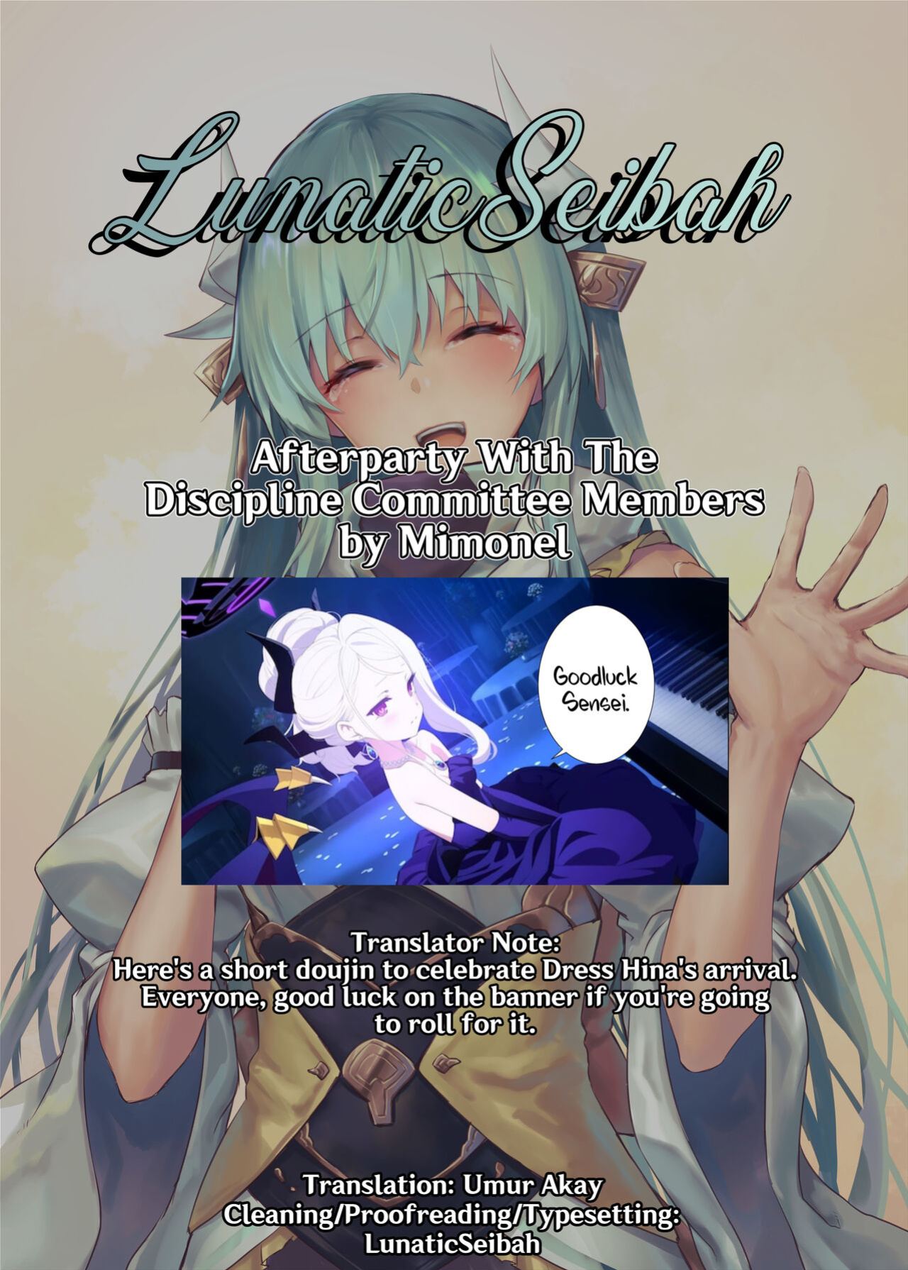 [Mimonel] Afterparty With The Discipline Committee Members ♥ (Blue Archive) [LunaticSeibah]