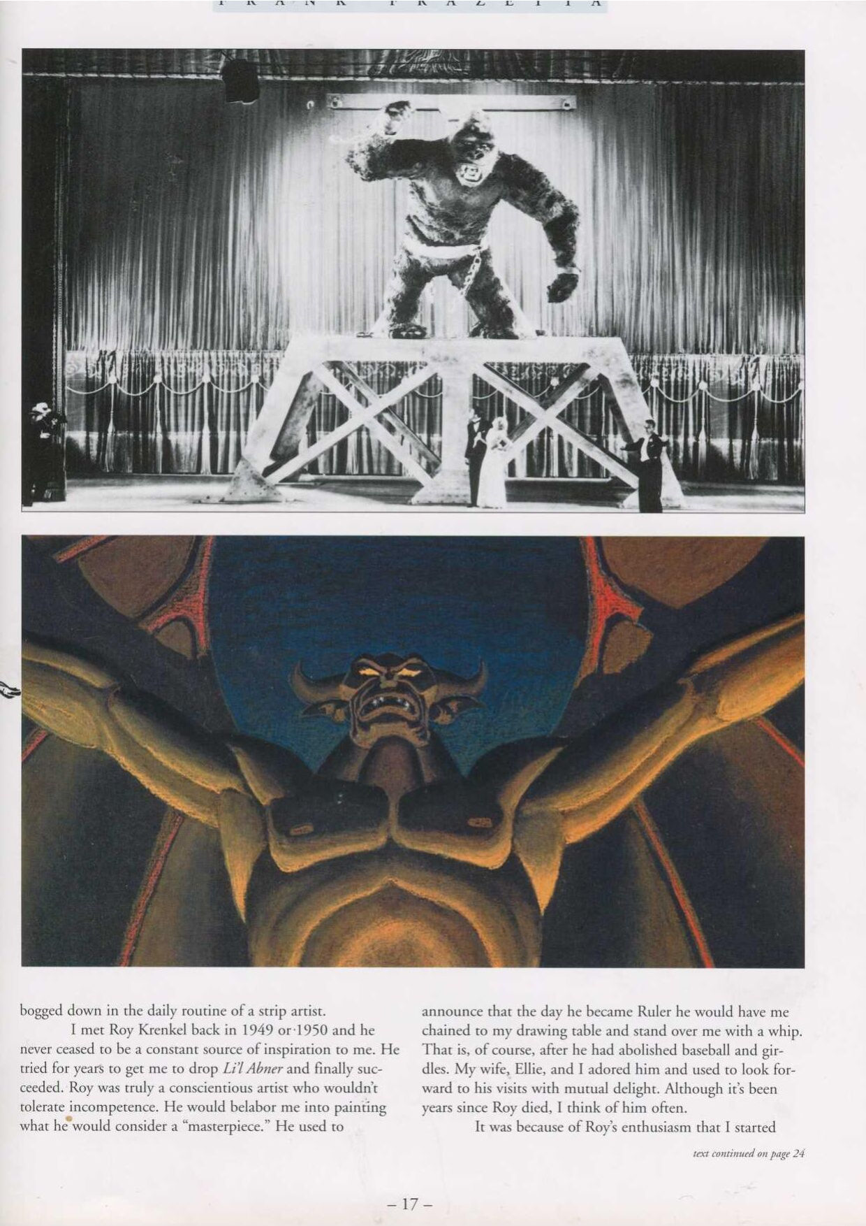 Testament: A Celebration of the Life and Art of Frank Frazetta