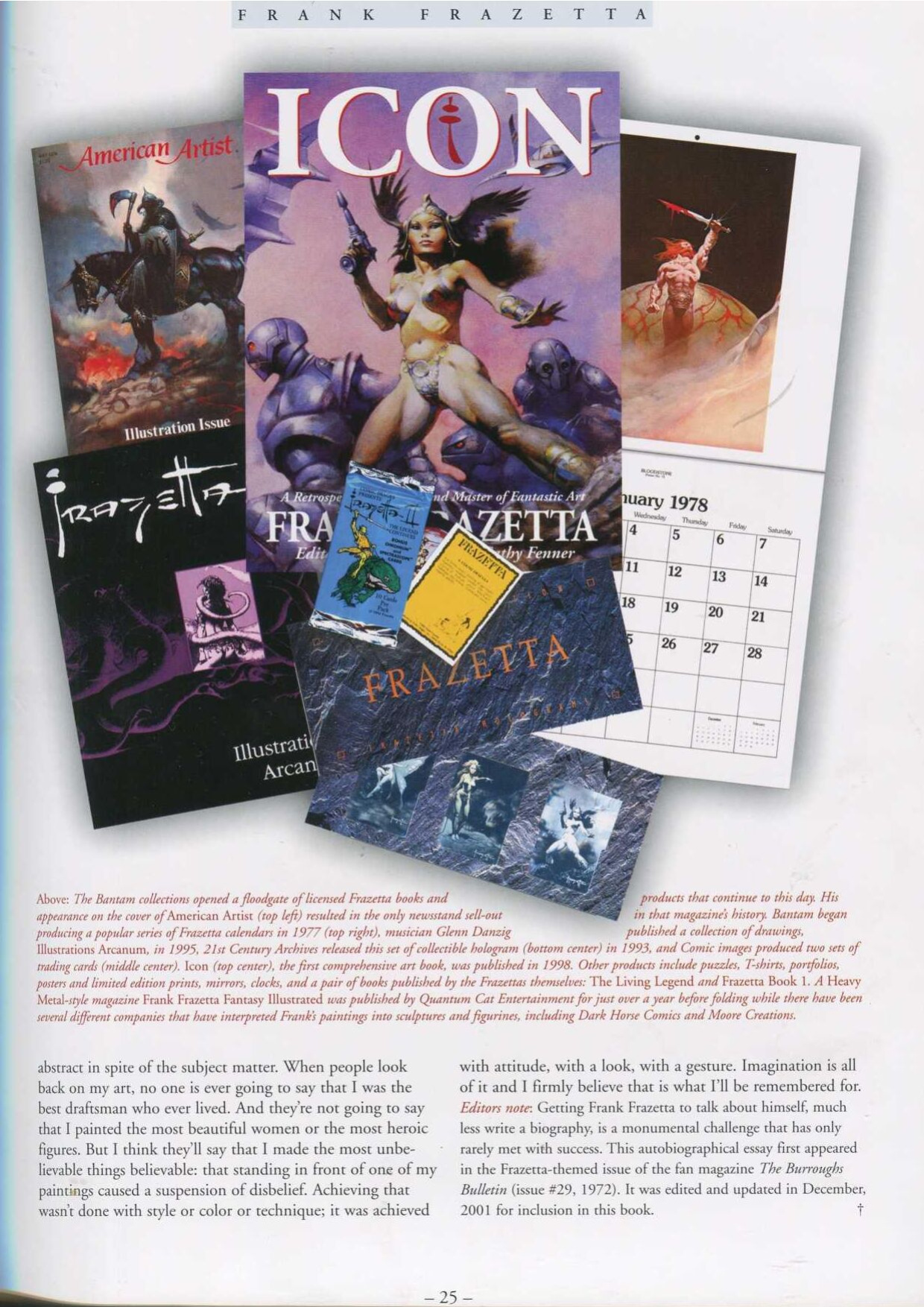 Testament: A Celebration of the Life and Art of Frank Frazetta