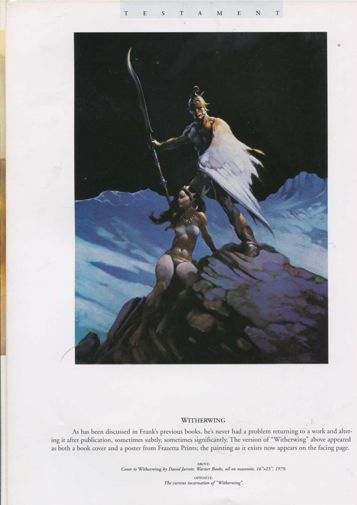 Testament: A Celebration of the Life and Art of Frank Frazetta