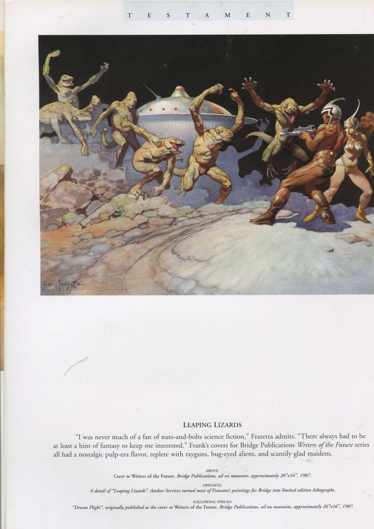 Testament: A Celebration of the Life and Art of Frank Frazetta