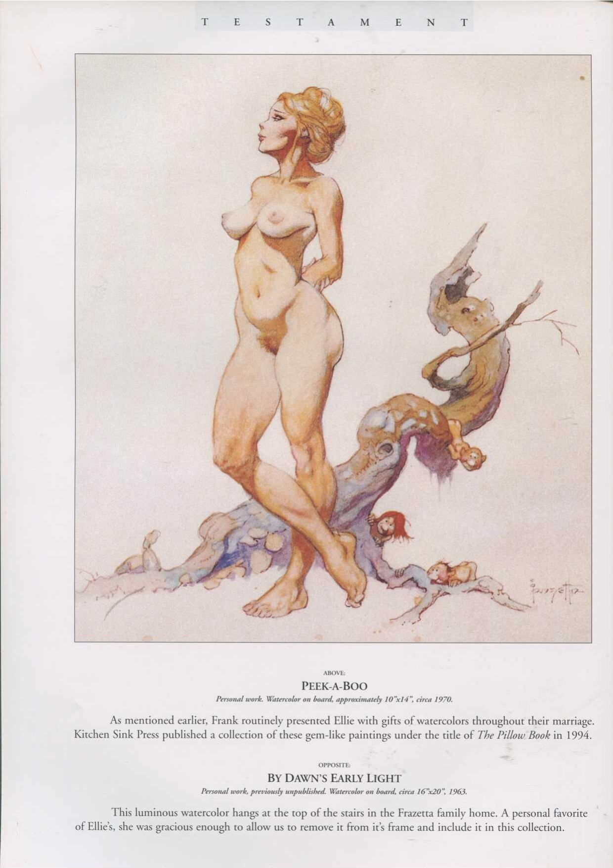Testament: A Celebration of the Life and Art of Frank Frazetta